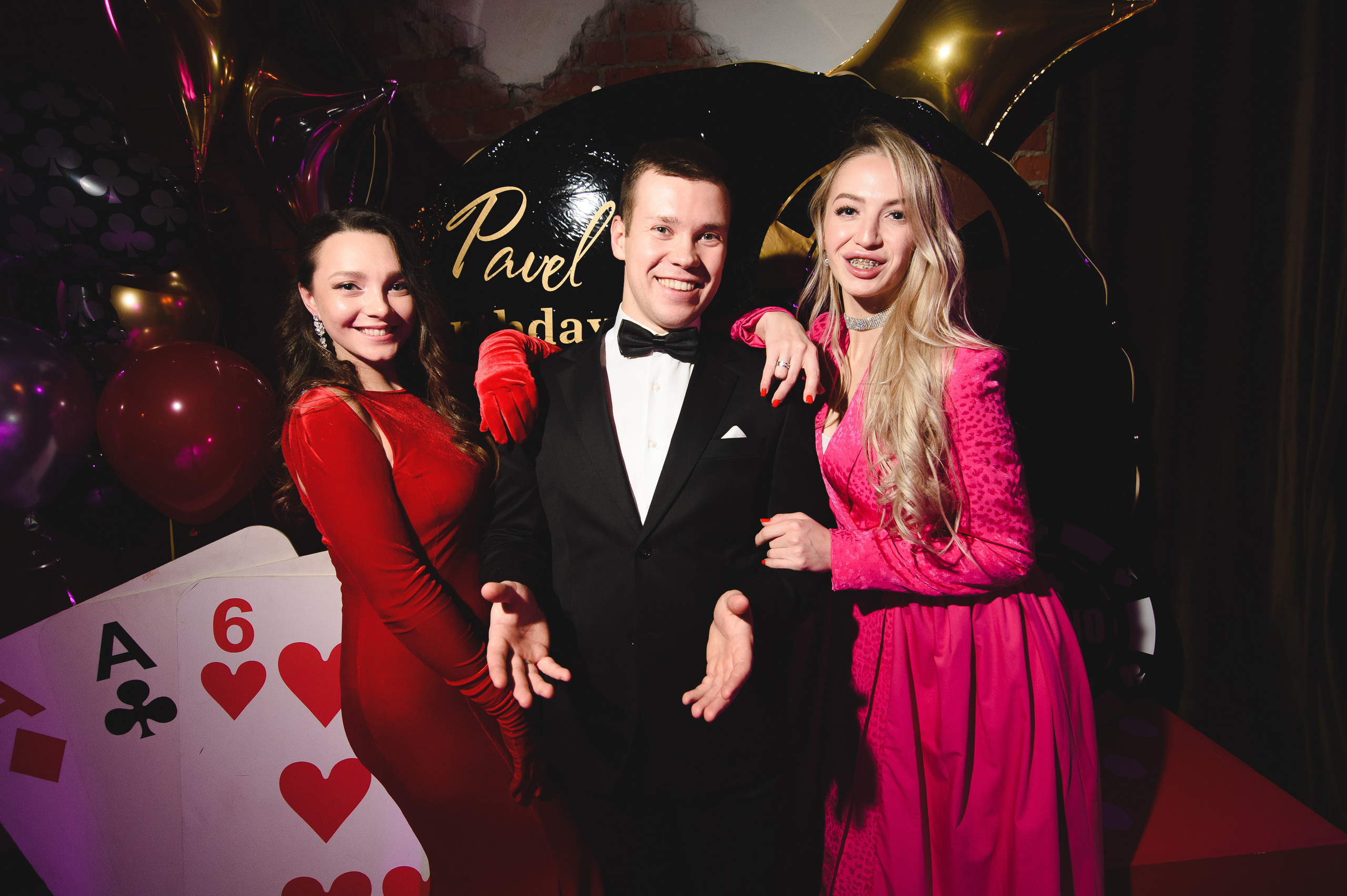 День рождения в стиле Casino. Репортажный и свадебный фотограф в Москве