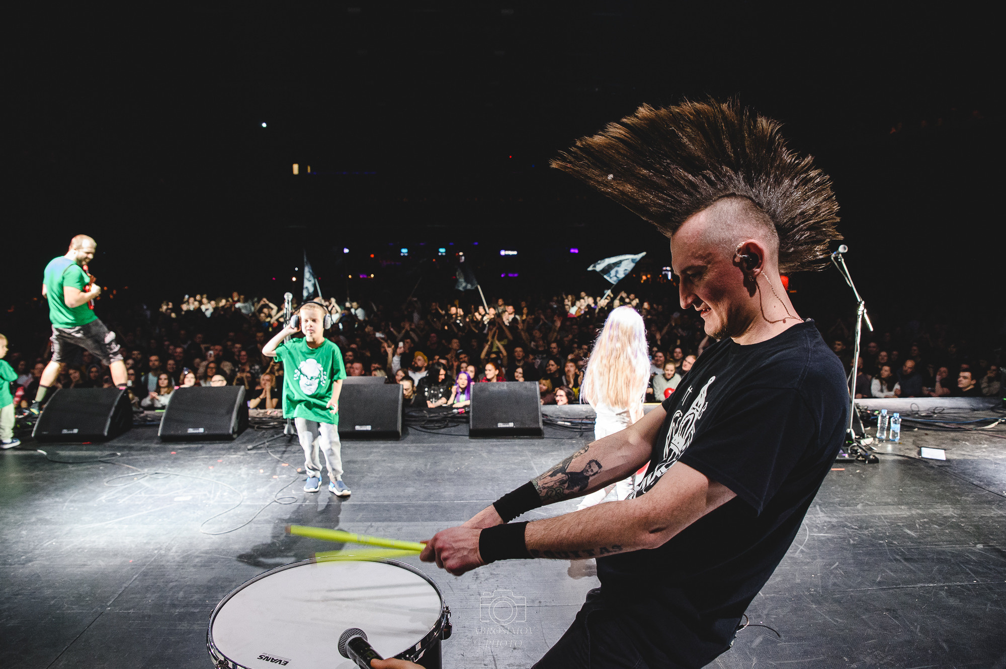 DOBROFEST Winter Edition в клубе VK Stadium. Репортажный и свадебный фотограф в Москве