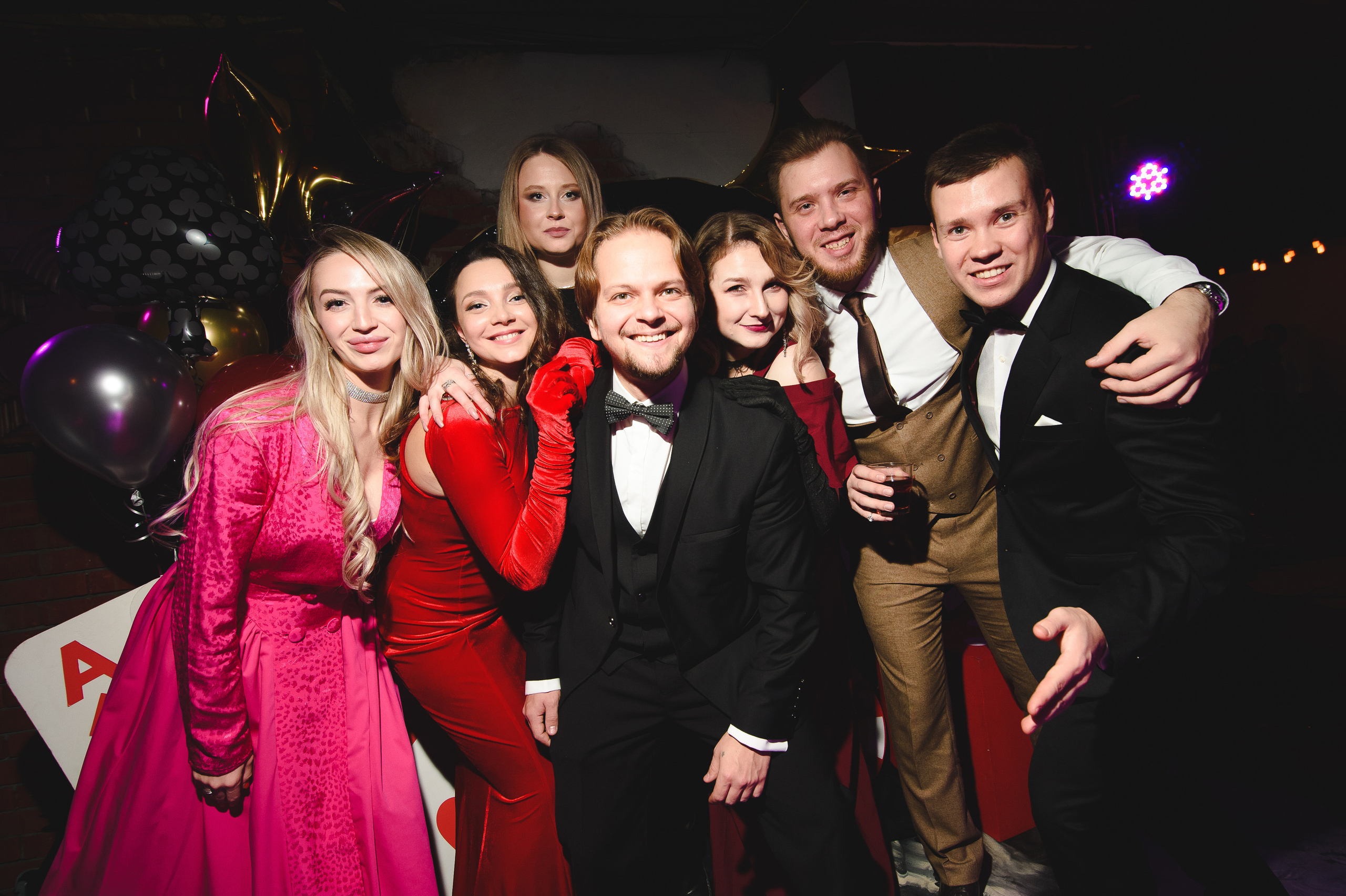 День рождения в стиле Casino. Репортажный и свадебный фотограф в Москве