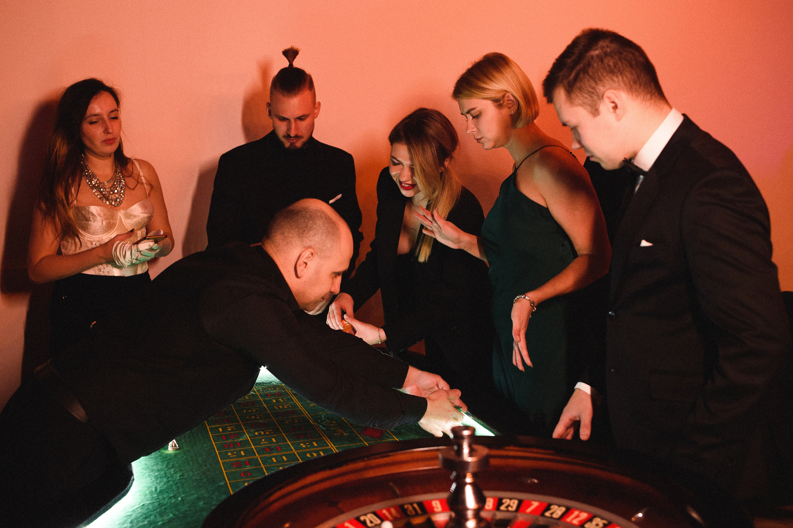 День рождения в стиле Casino. Репортажный и свадебный фотограф в Москве