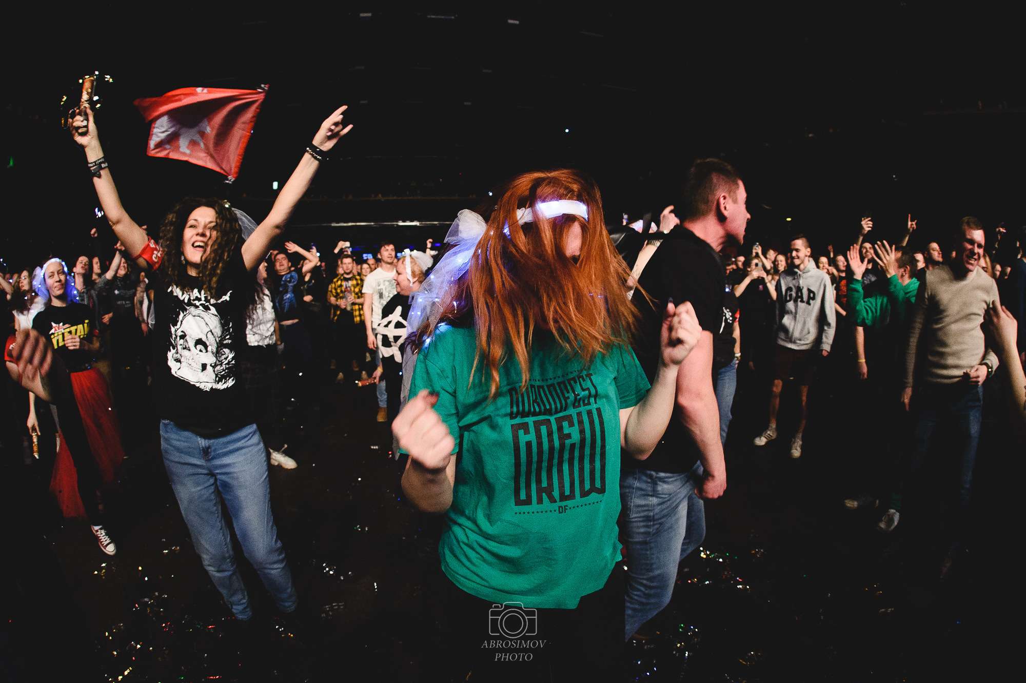 DOBROFEST Winter Edition в клубе VK Stadium. Репортажный и свадебный фотограф в Москве