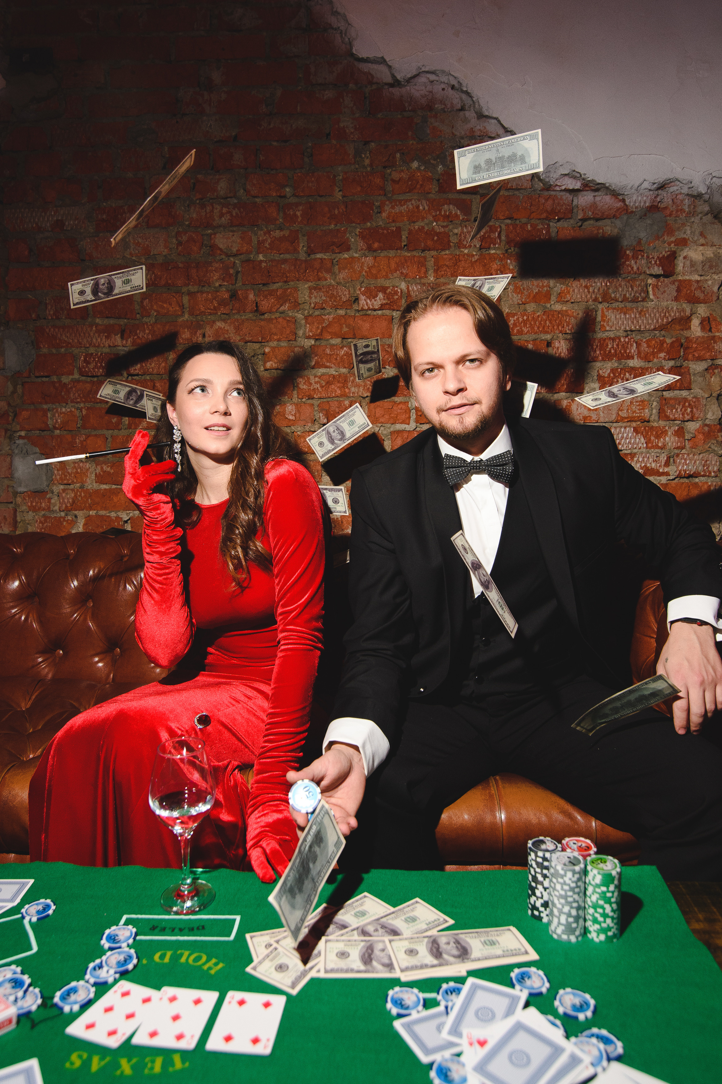 День рождения в стиле Casino. Репортажный и свадебный фотограф в Москве