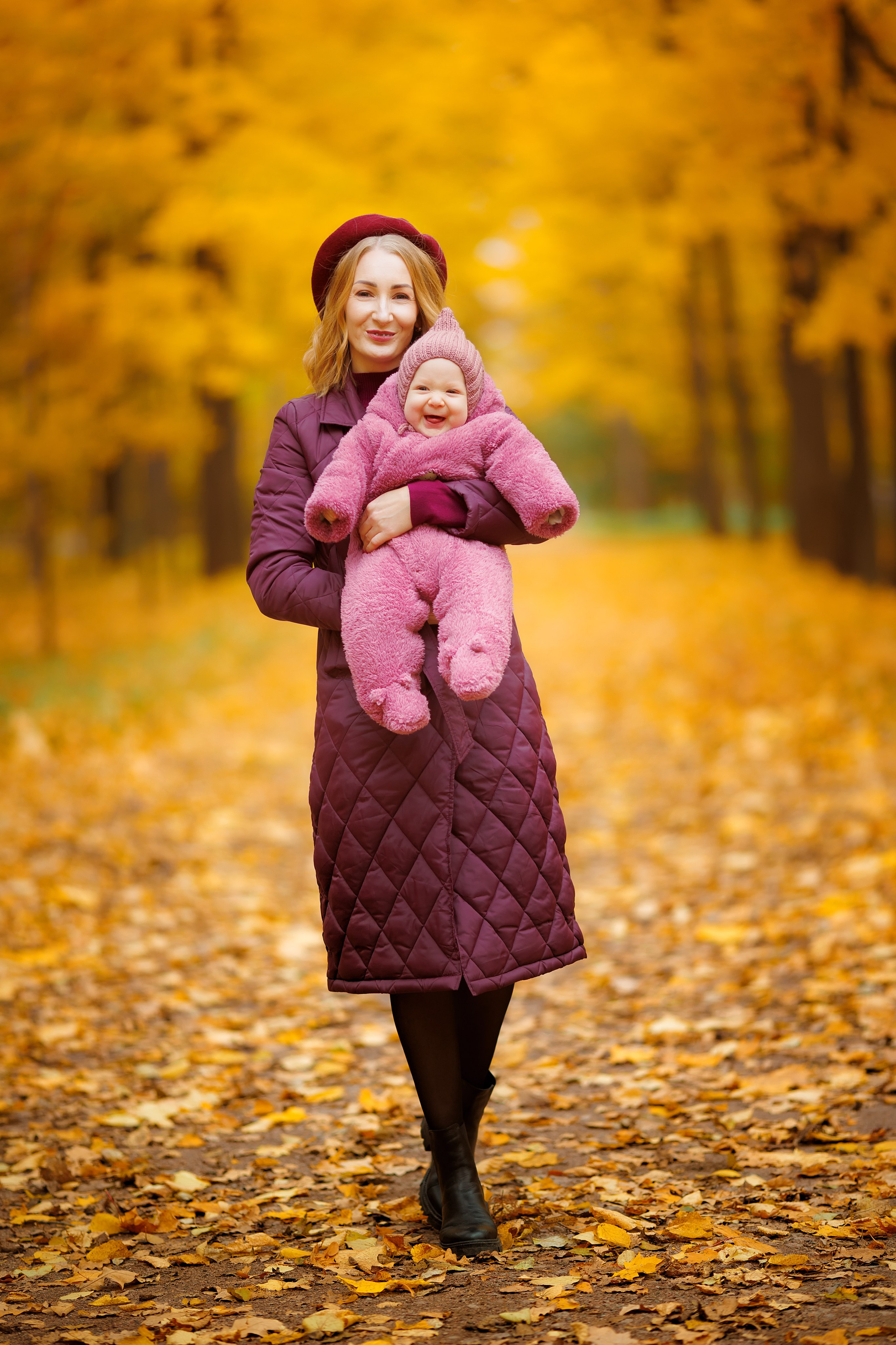 Осенняя фотосессия в парке