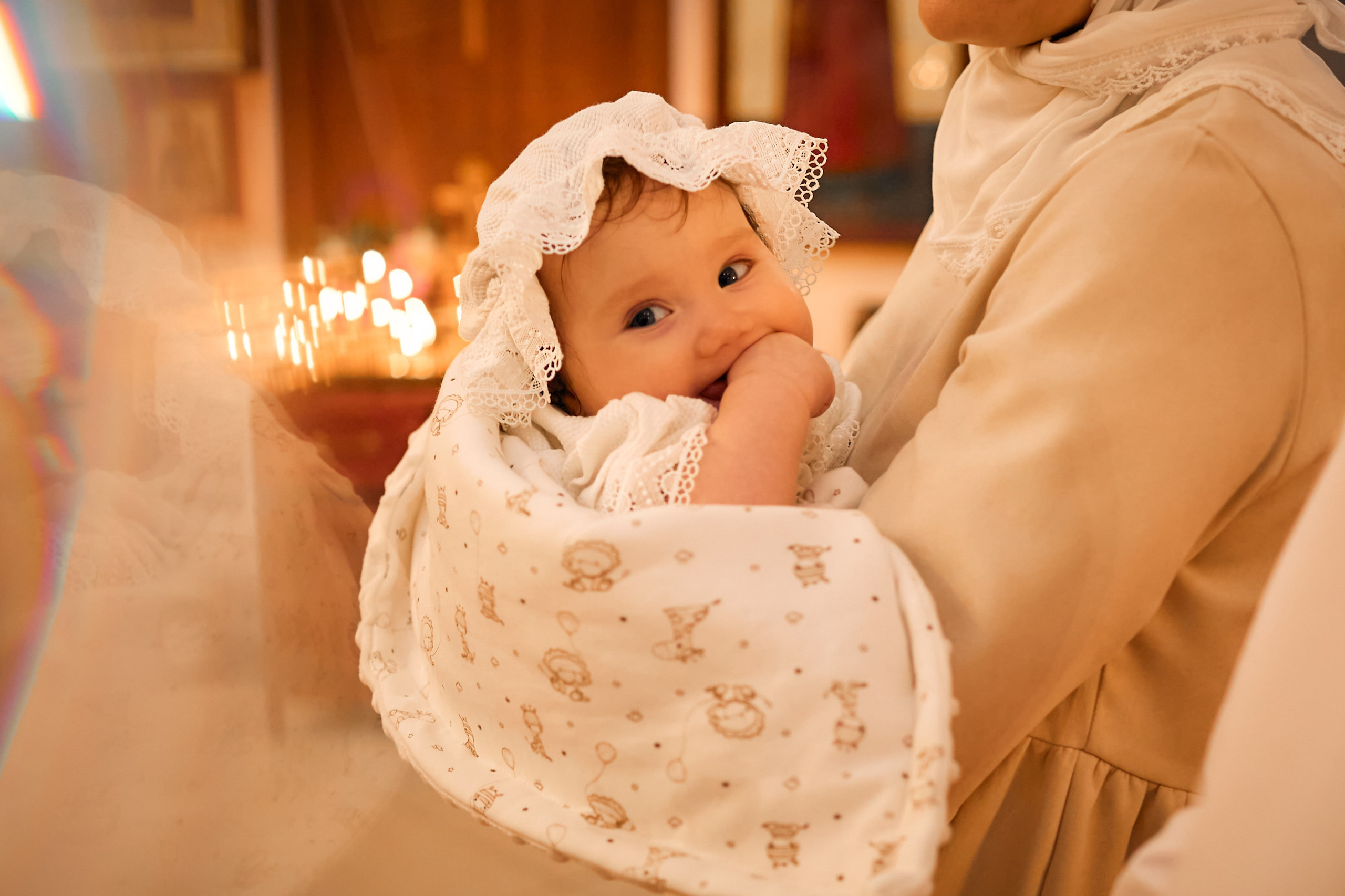 Таинство Крещения. Фотограф Москва|Ясенево Яна Новокрещенных