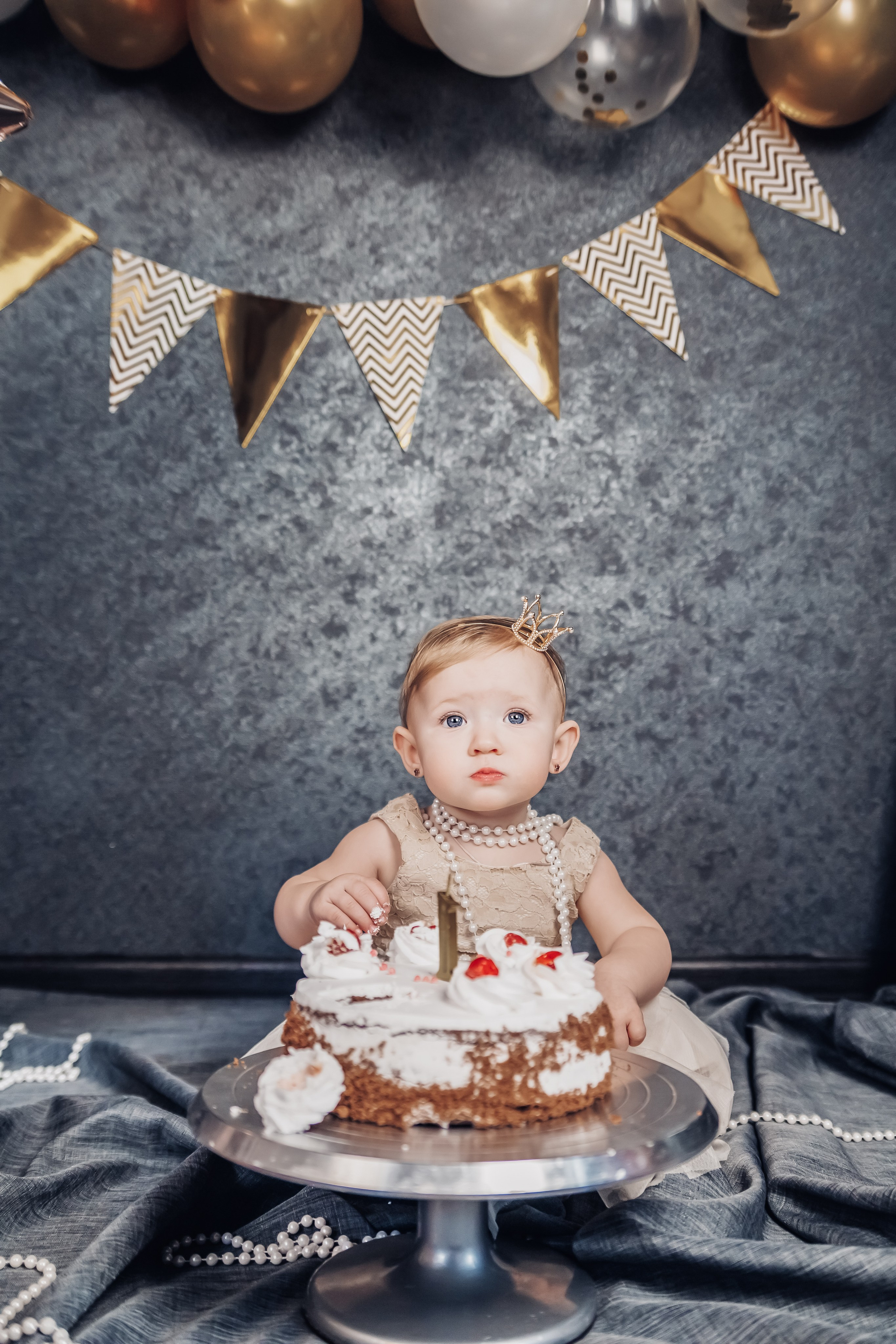Первый день рождения!. Детский и семейный фотограф в Бердске и Новосибирске Дарья Гребнева
