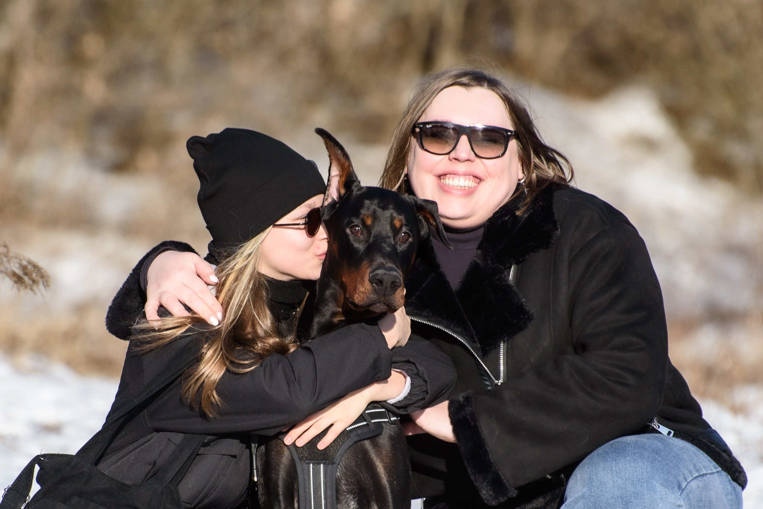 Фотосессию с любимчиком — доберманом. Фотограф Макс Огурцов в Нижнем Новгороде