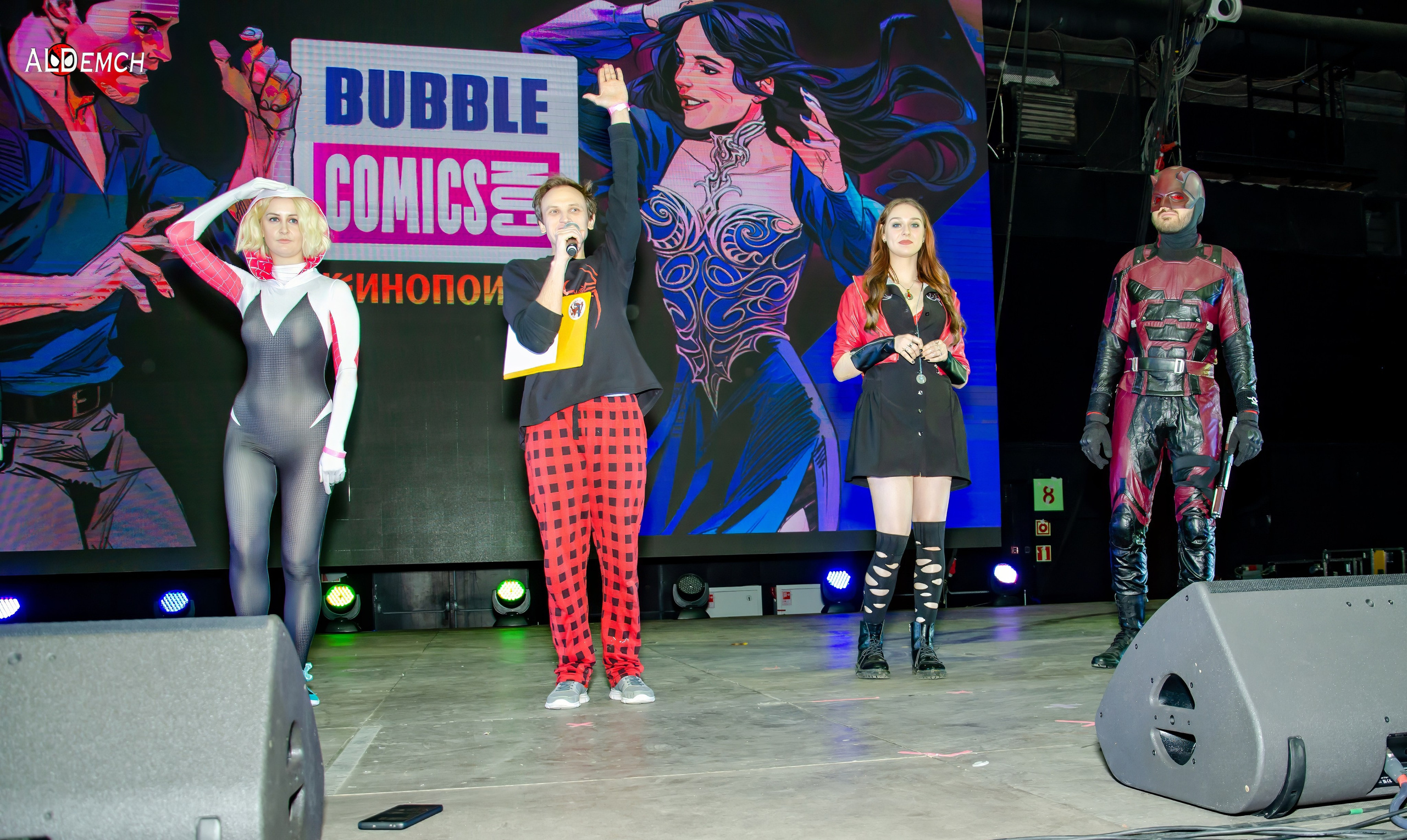 Bubble Comics Con фестиваль в Москве фотографии