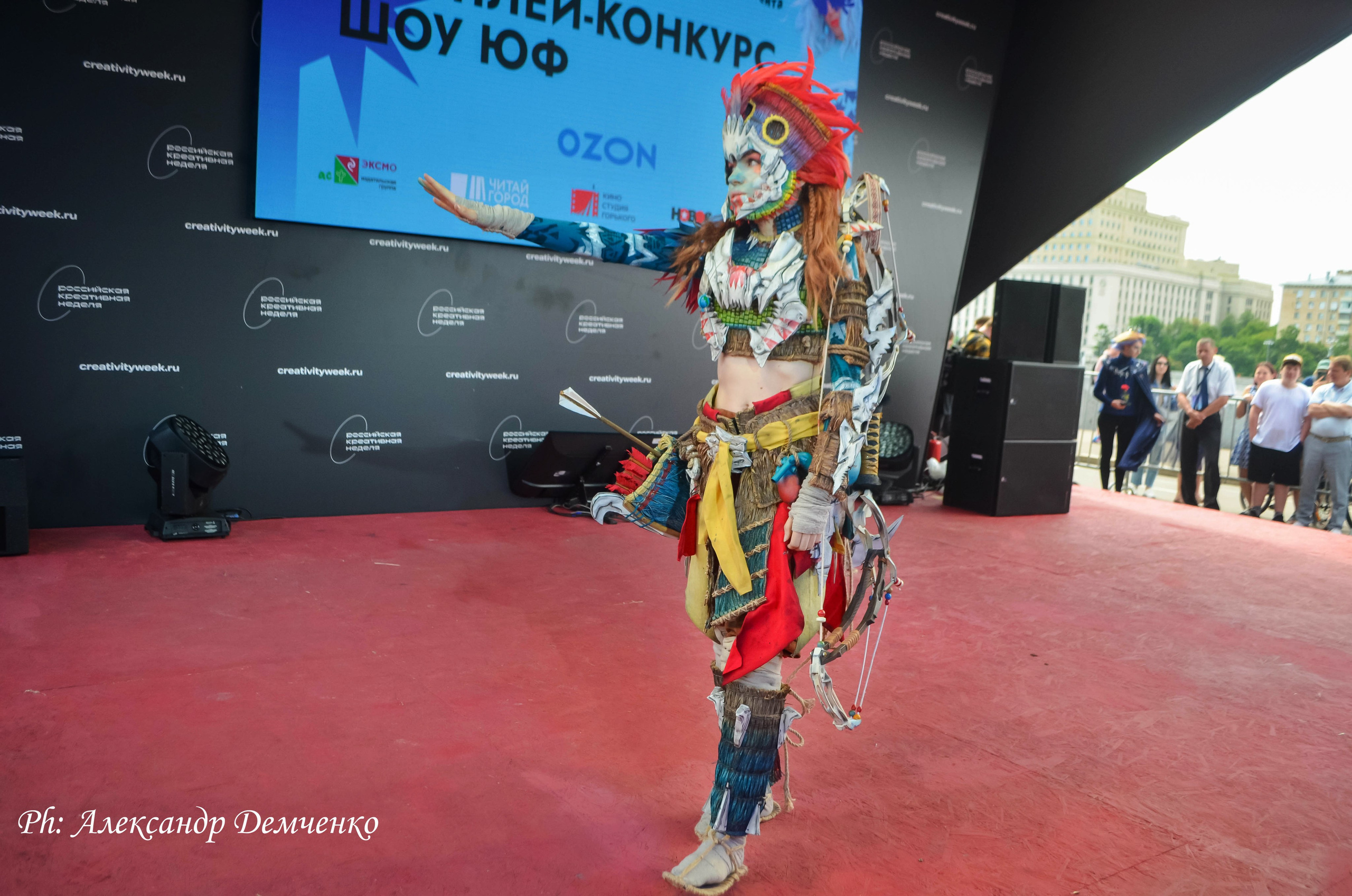 Фотосессия в Парке Горького на Лидеры молодого контента