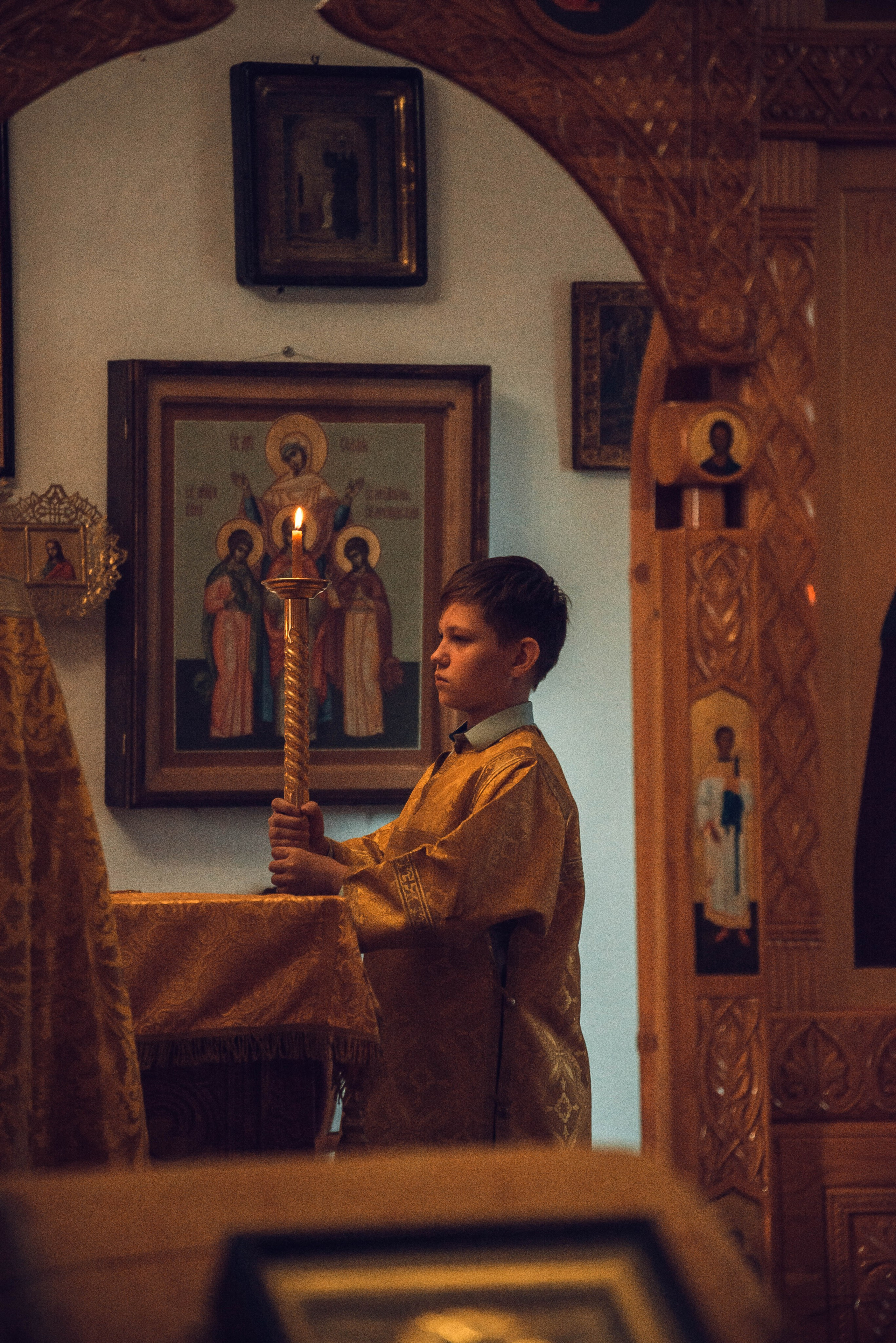 Службы. Профессиональный фотограф Церковных Таинств в Чите Ткачук Юлия