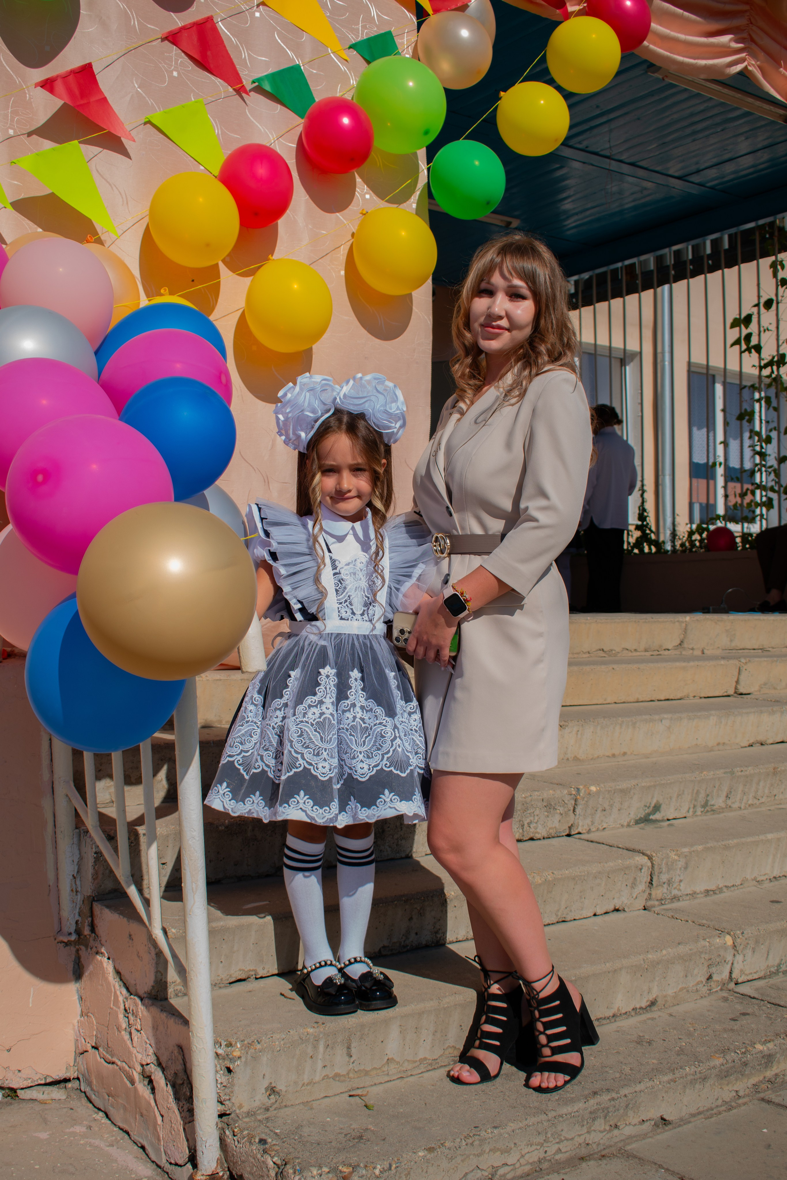 Алиса — первоклассница. Фотограф. Шелопугино, Забайкальский край