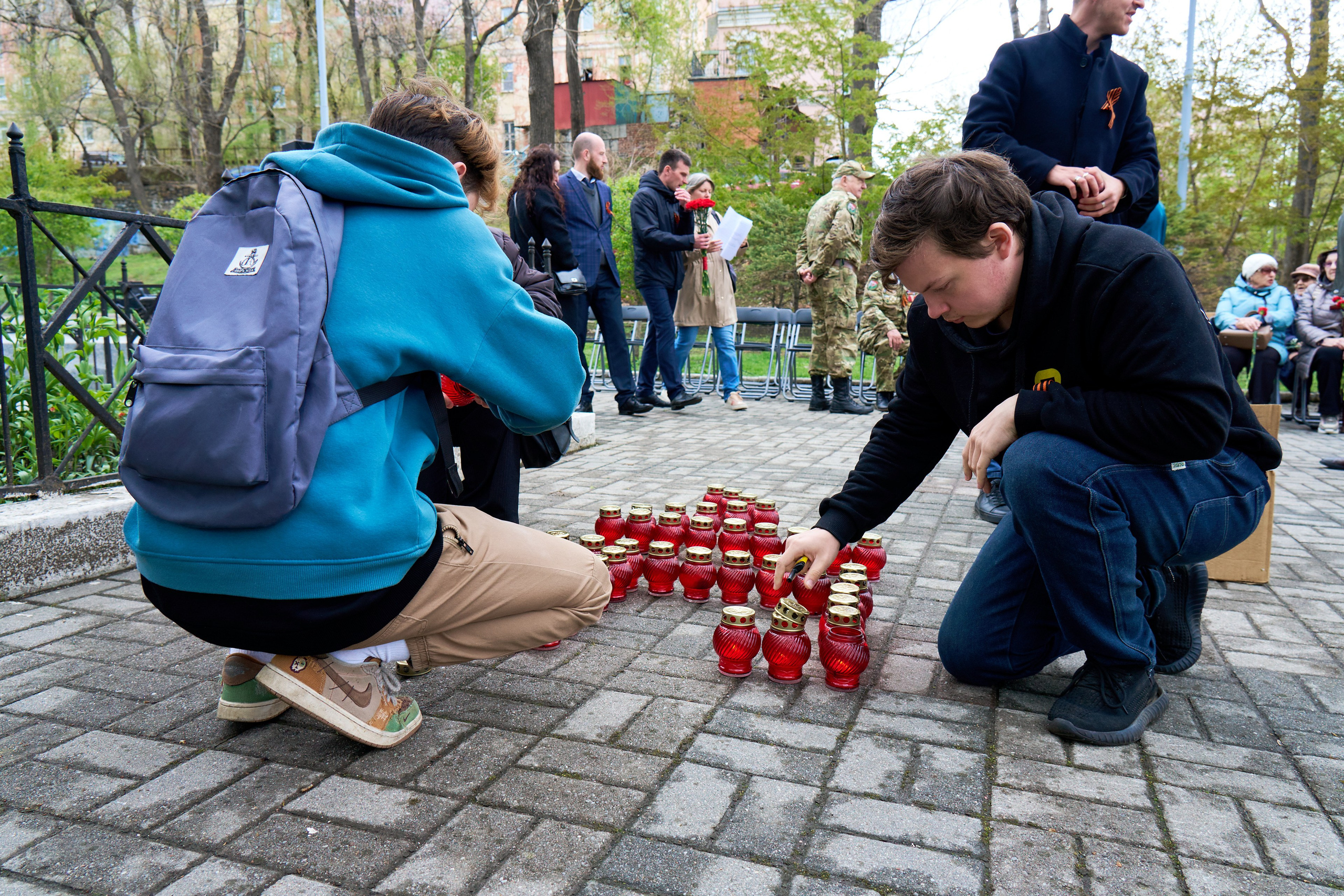 Памятное мероприятие приуроченное к 9 мая. Профессиональный репортажный фотограф Инесса Иминова