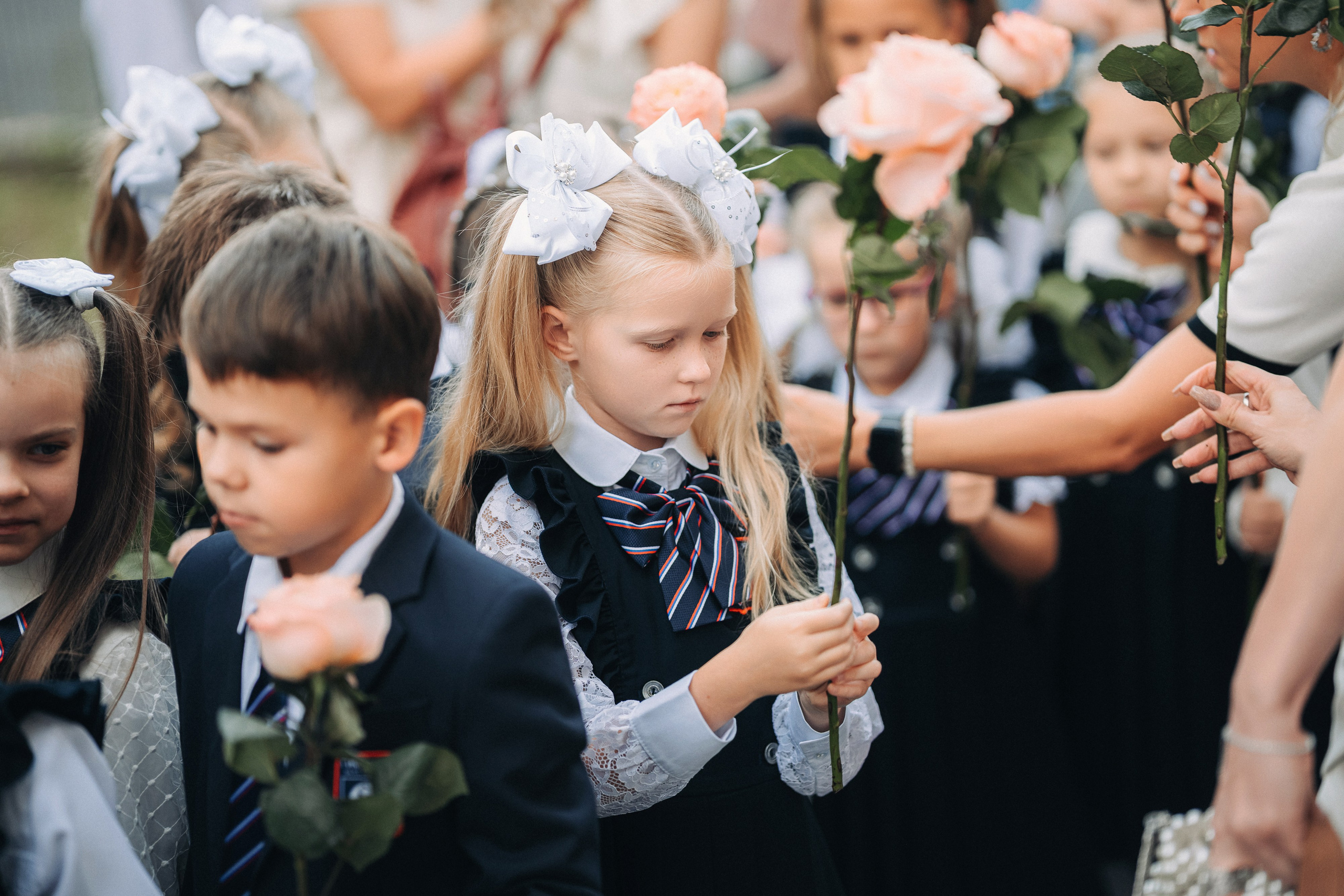 «Здравствуй, школа!» 1 Сентября. Свадебный и репортажный фотограф в Воронеже Роман Янко