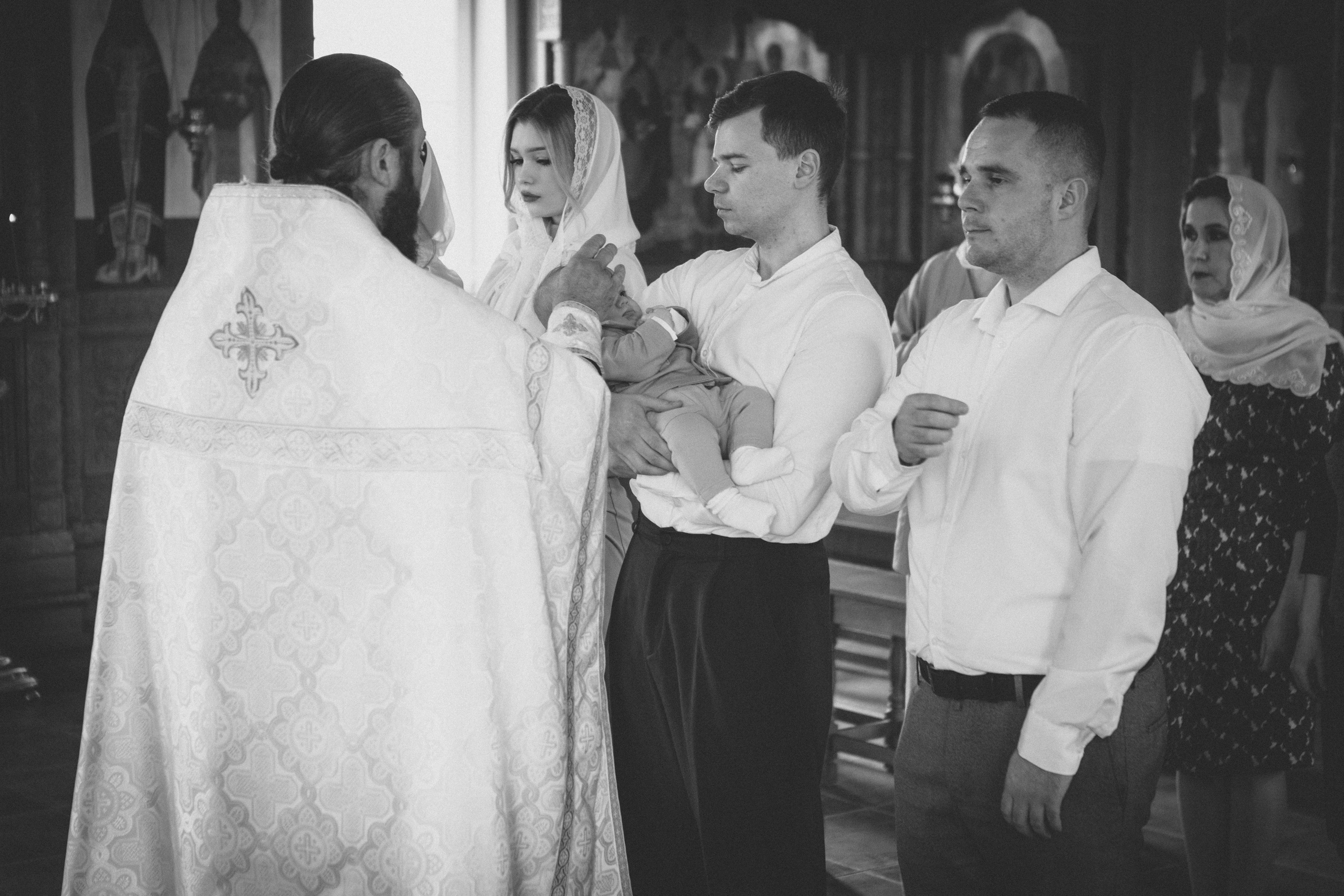 Крещение Льва. Семейный фотограф и фотограф на роды в Ростове-на-Дону Мухина Виктория