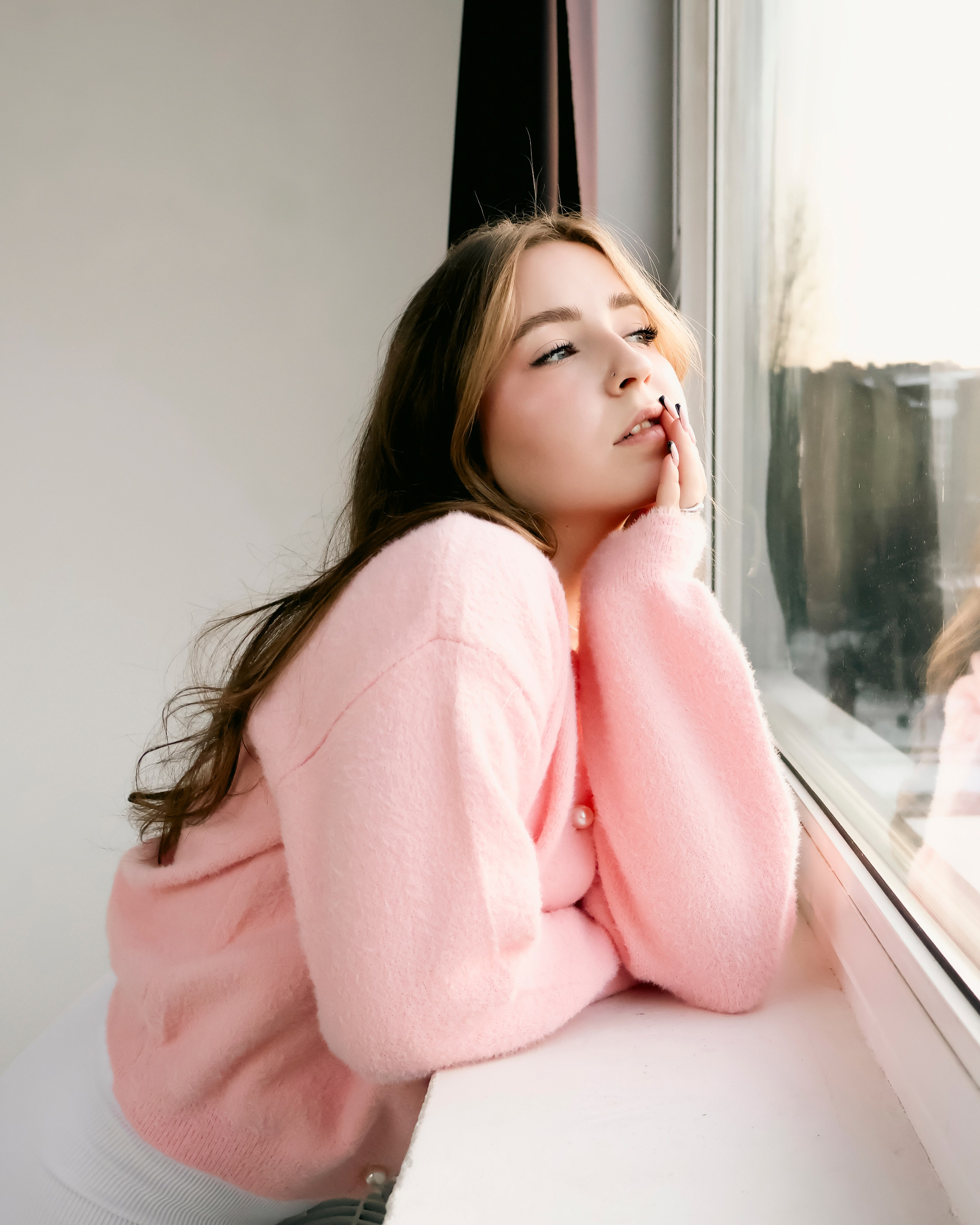 Мария (студийная в розовом). Varygraphy