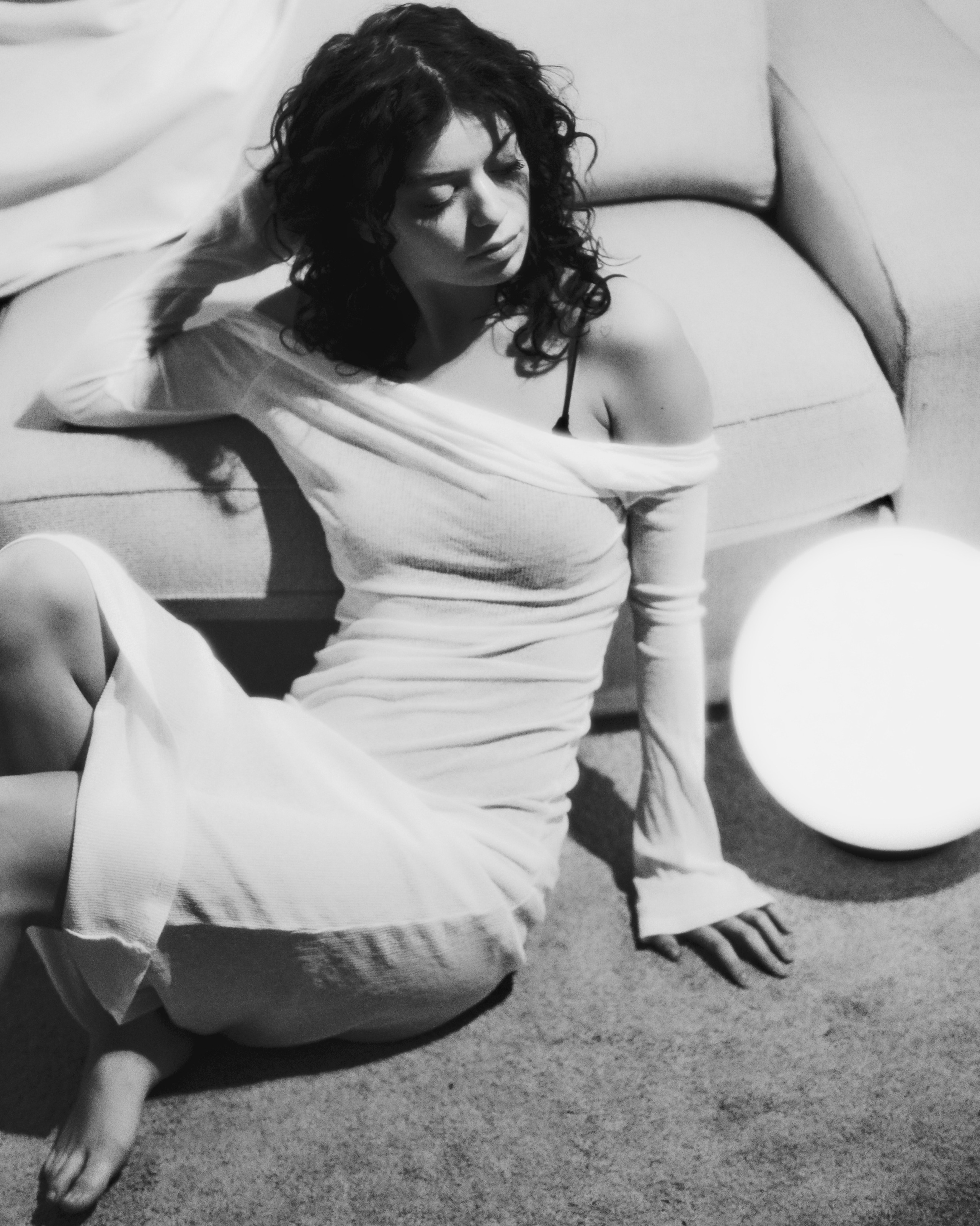 Фотосессия. Женский портрет. Черно-белая кино-эстетика