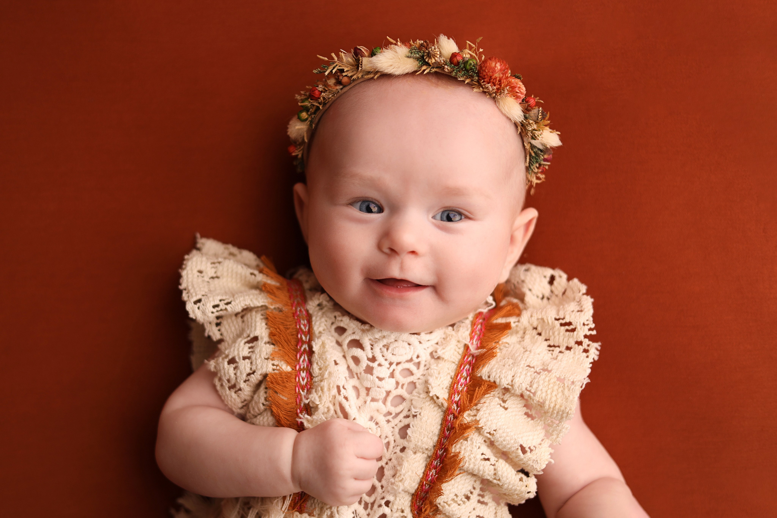 Арине 4 месяца. Фотограф новорожденных Москва. Ньюборн фотограф Москва