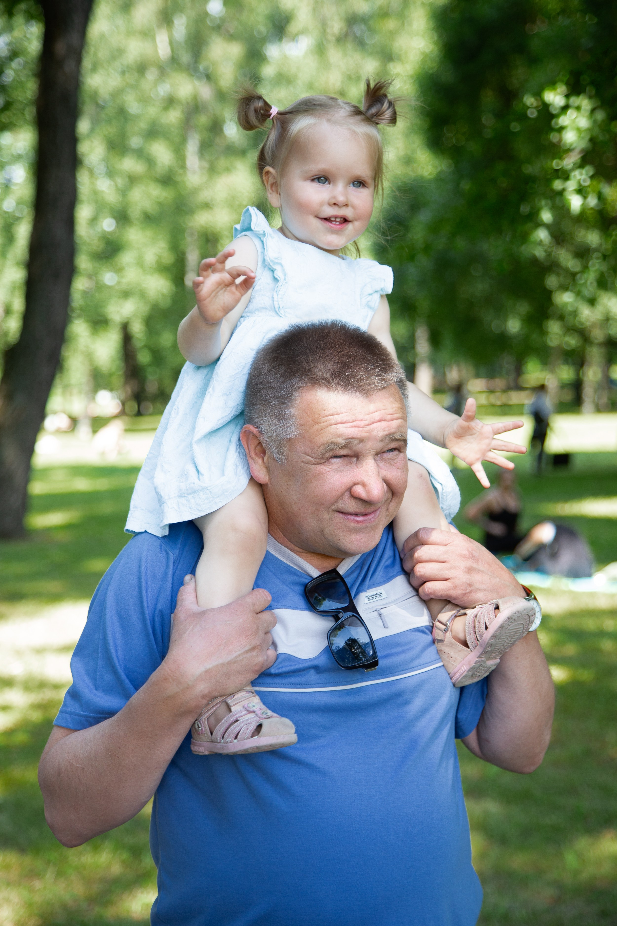 Прогулка всей семьей. Фотограф Анастасия Малеева