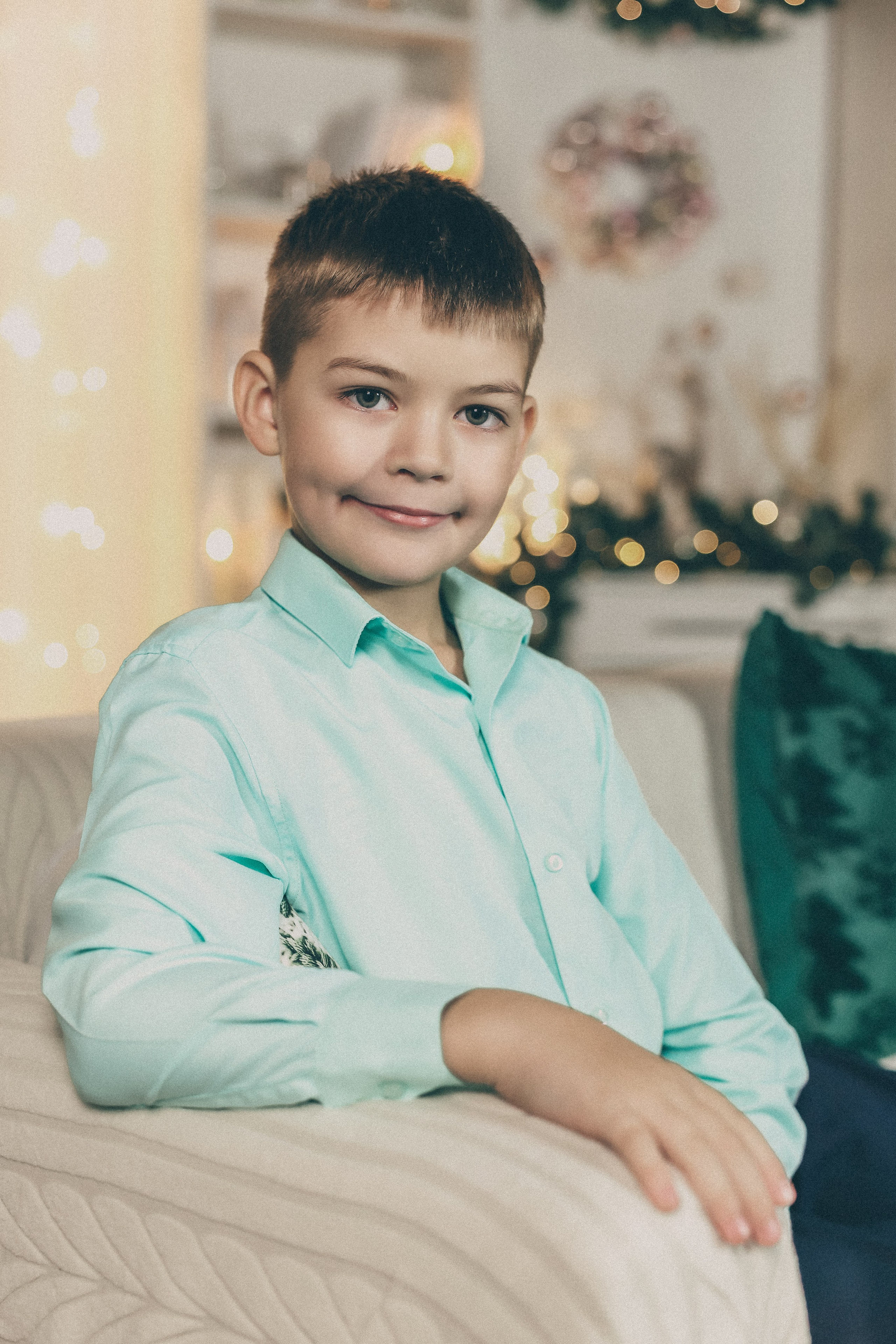 индивидуальная детская новогодняя фотосессия