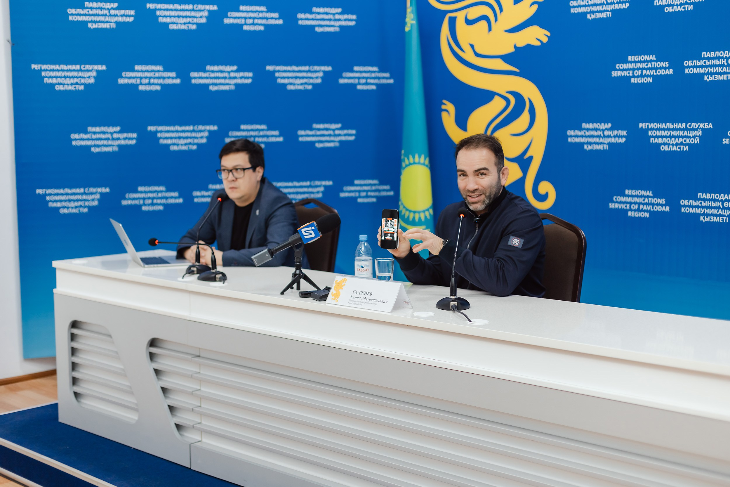 Пресс-конференция Камиля Гаджиева. Кипятком Павлодар