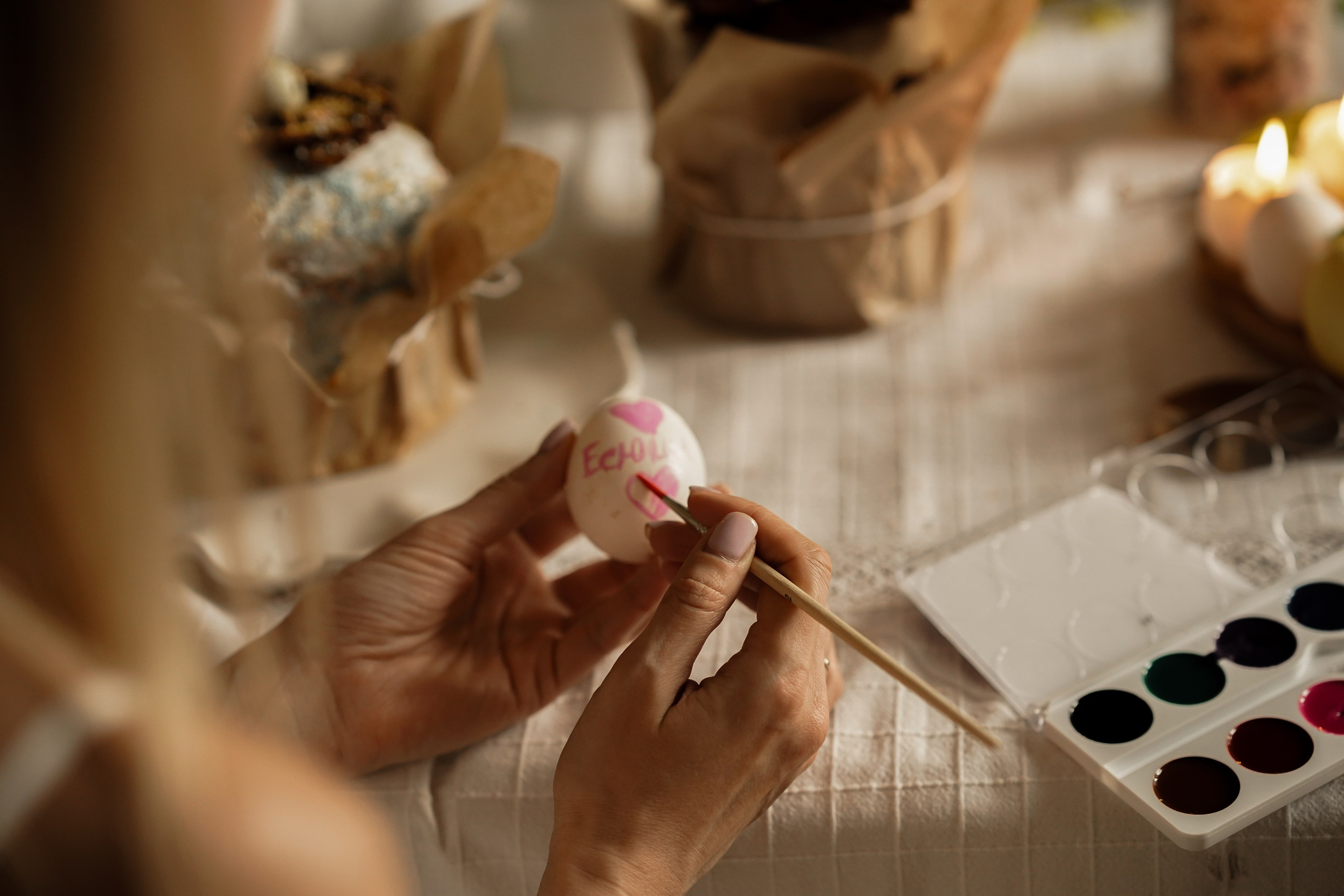 «Накануне Светлой Пасхи». Фотограф материнства Лена Олюнина Фотограф Калининград