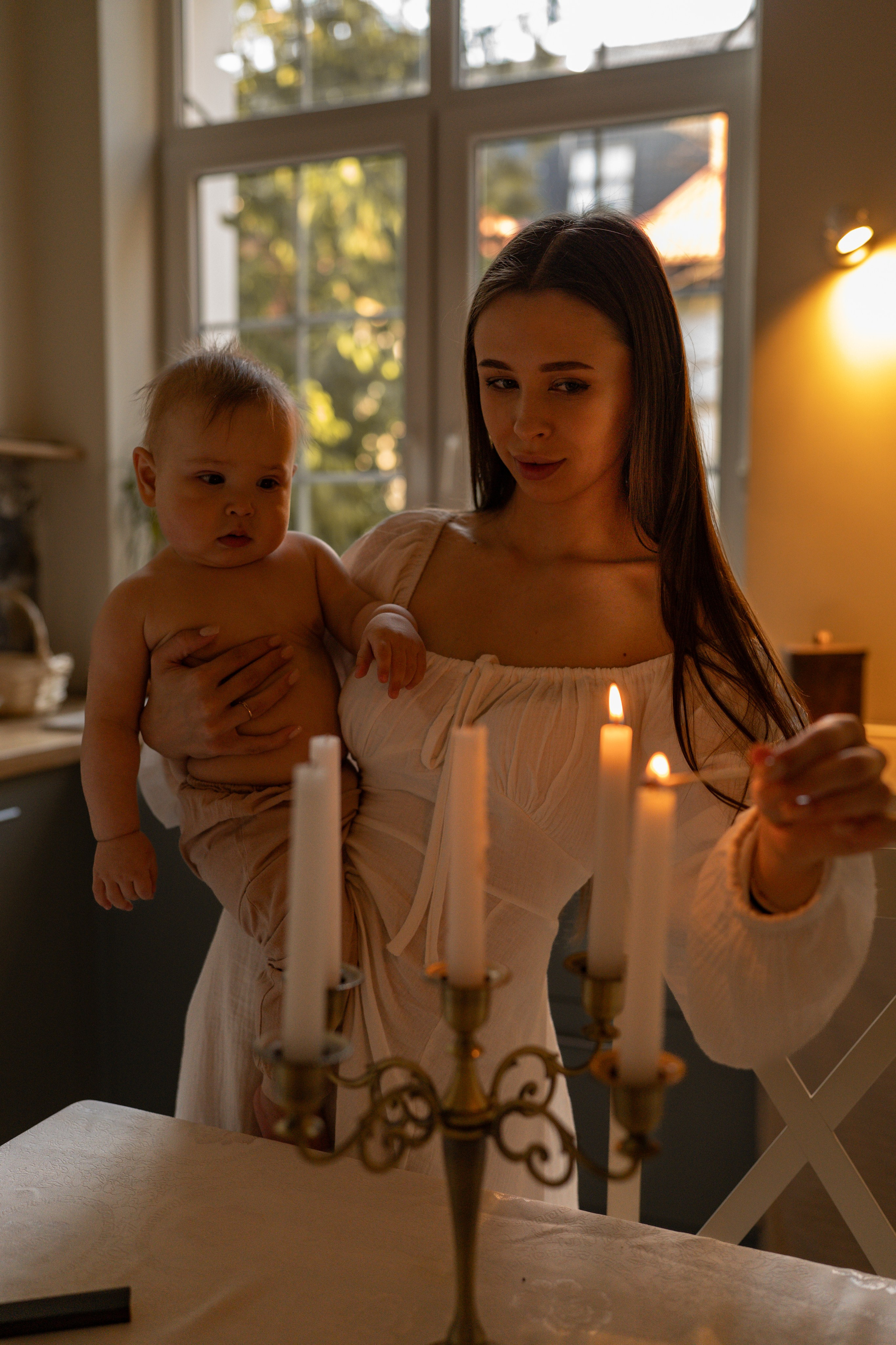 «Уютным вечером». Фотограф материнства Лена Олюнина Фотограф Калининград