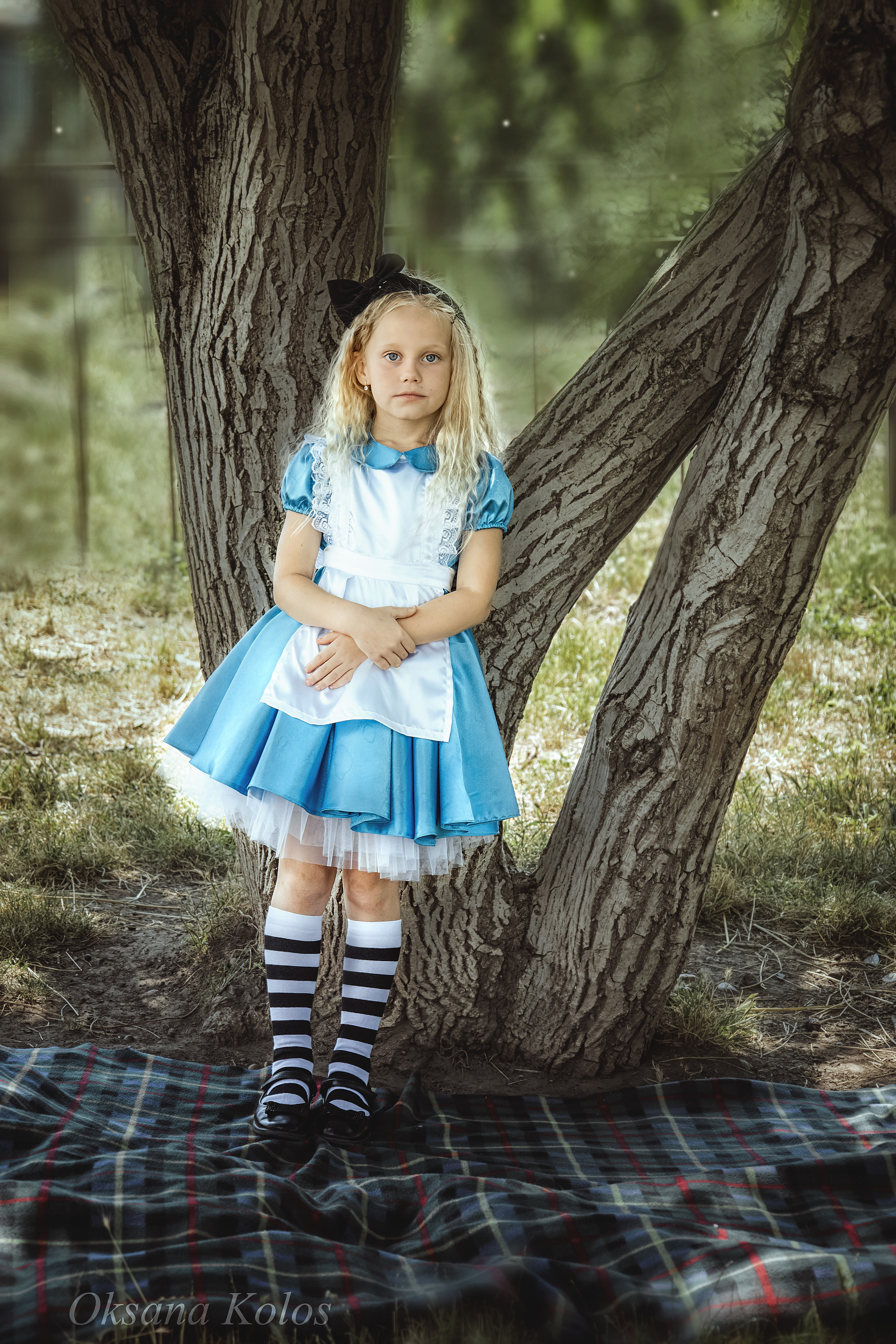 Алиса в стране Чудес. Семейный детский фотограф Краснодарский край Оксана Колос