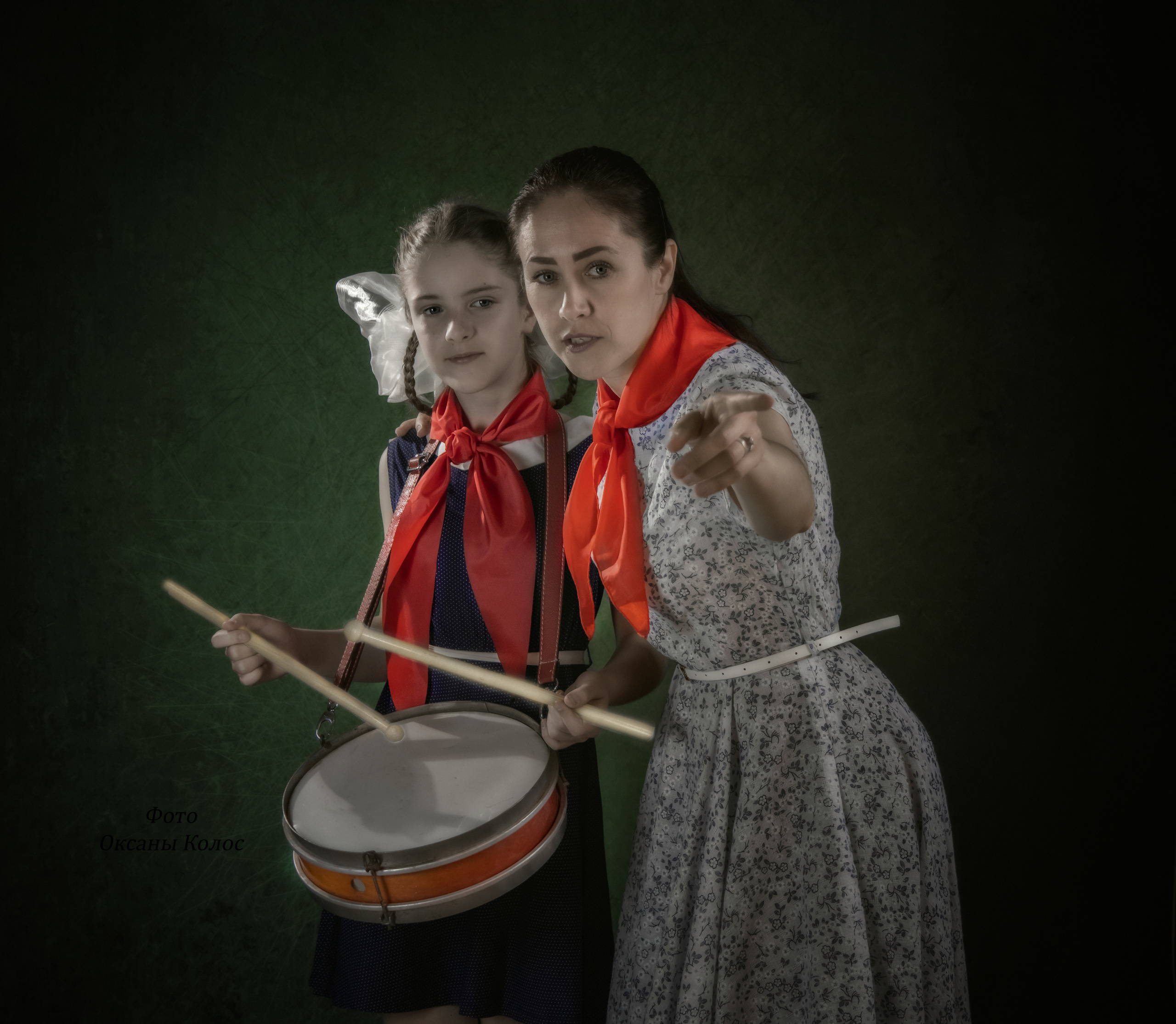 Пионеры. Семейный детский фотограф Краснодарский край Оксана Колос