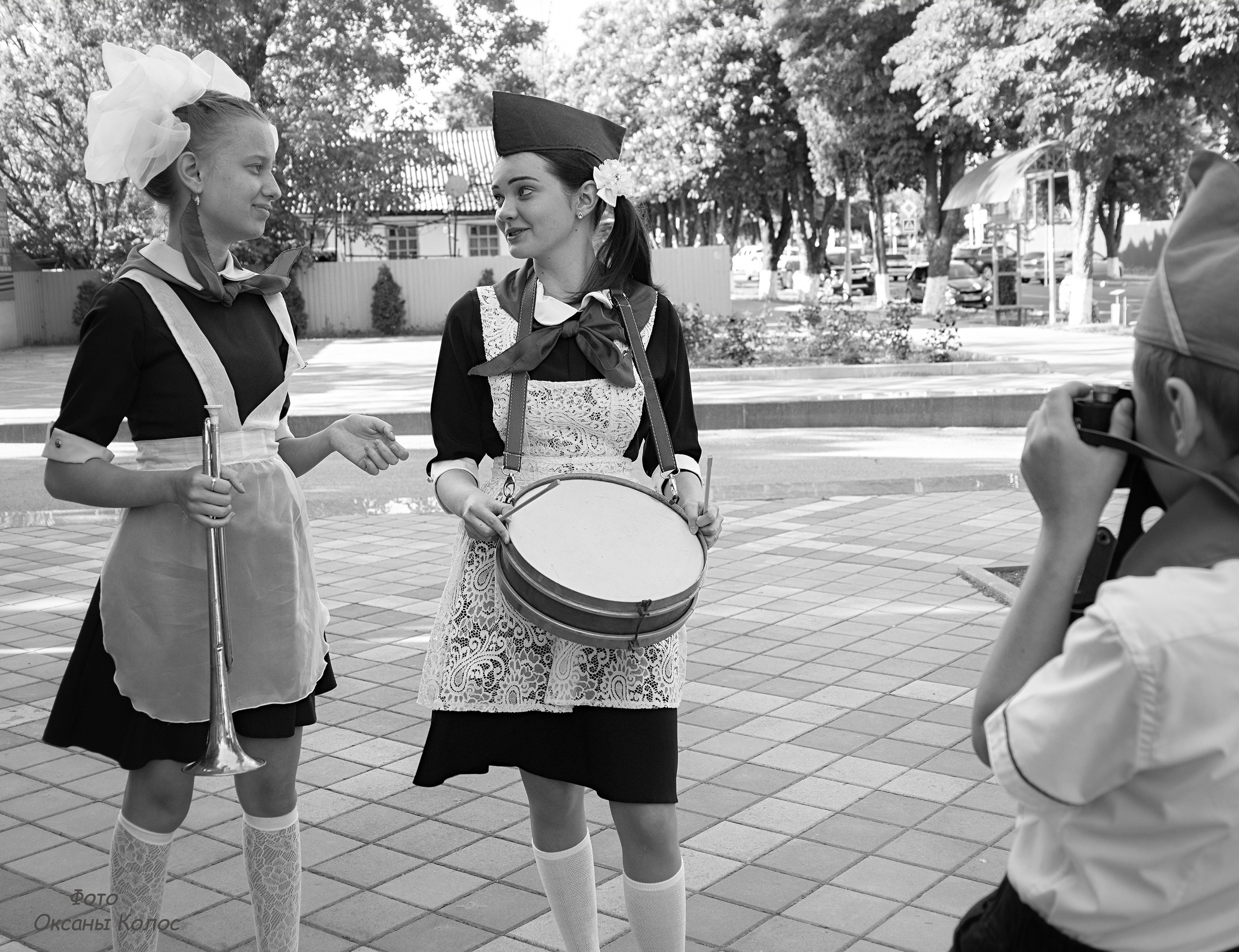 Пионеры. Семейный детский фотограф Краснодарский край Оксана Колос