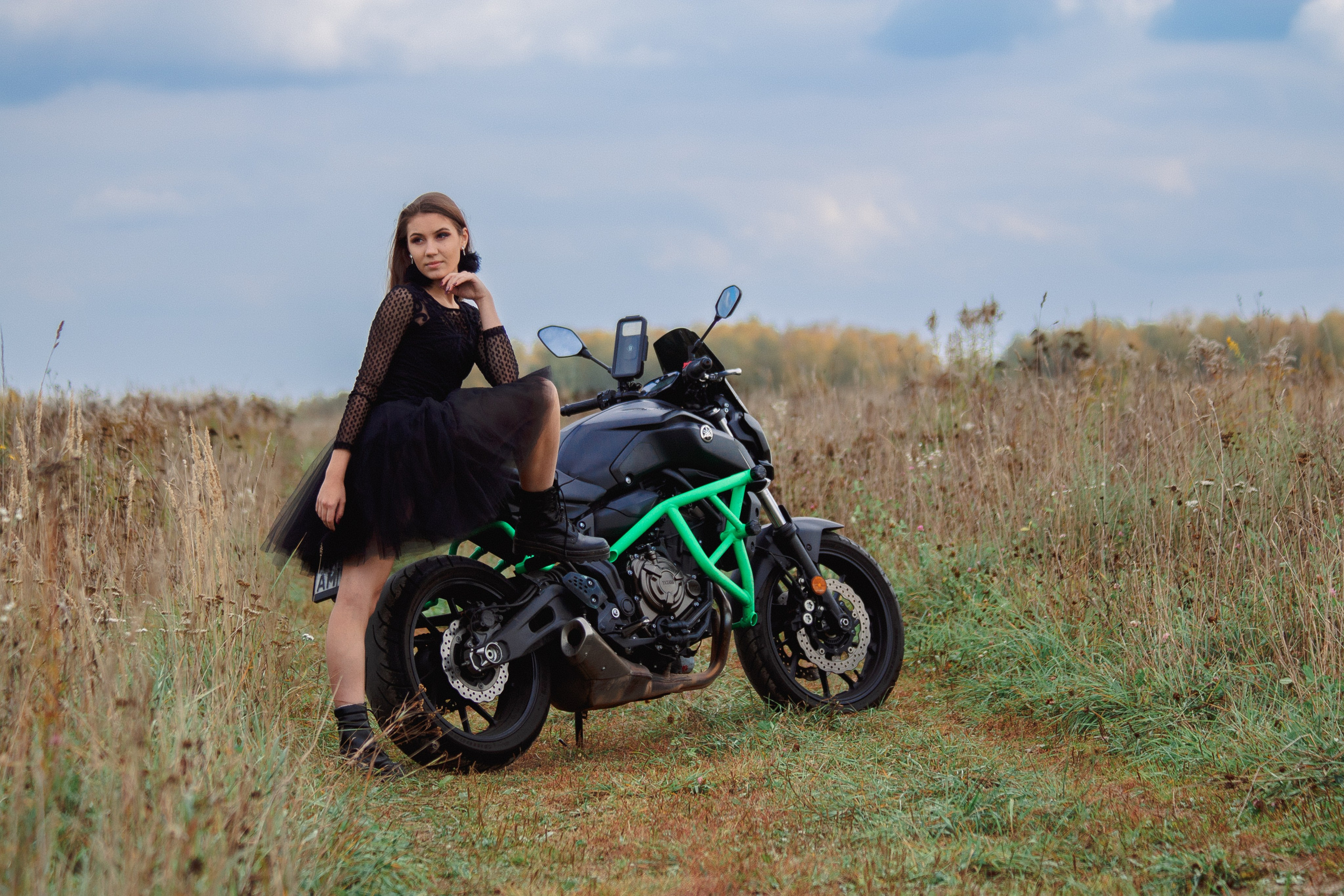 Балерина и байкер в одном лице. Балетный фотограф в Москве Галина Молчанова