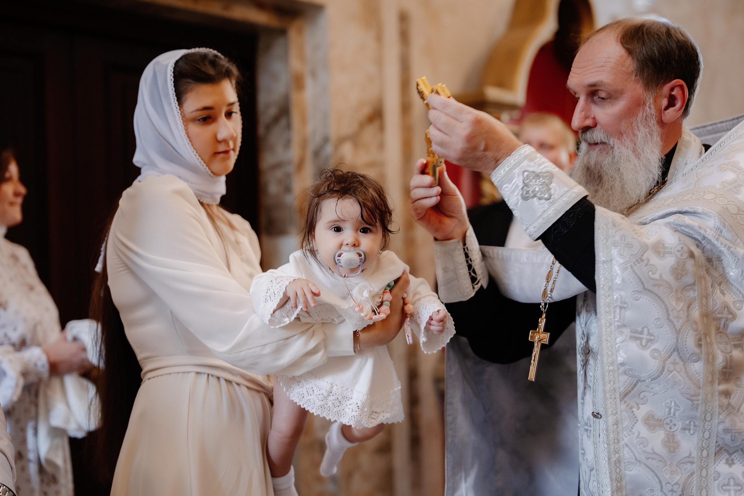 Таинство крещения Снежаны