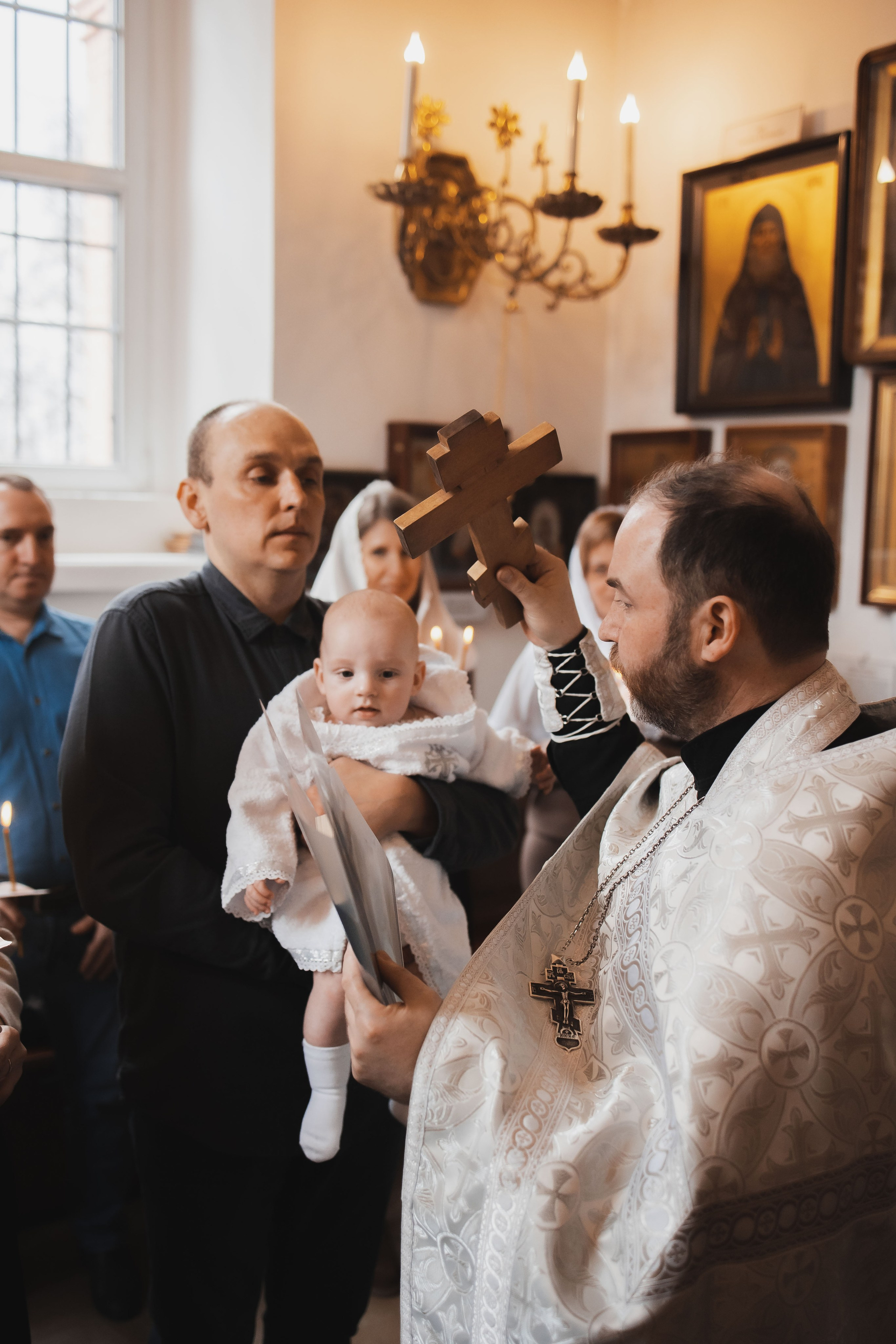 Крещение Дмитрия. Семейный, индивидуальный фотограф в Москве Ангели Марина