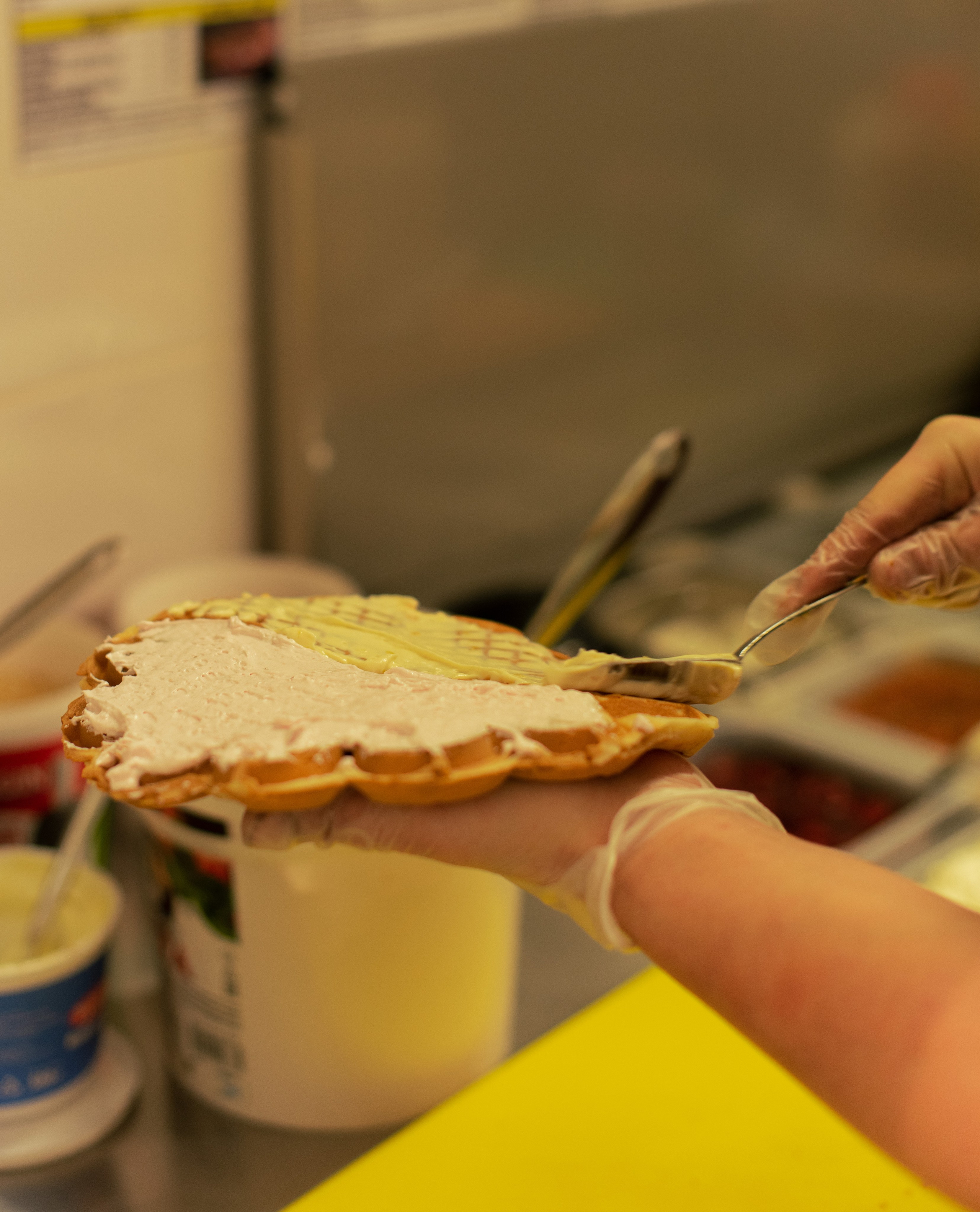 Съемка для кафе Vaffel. Женский фотограф в Москве и МО