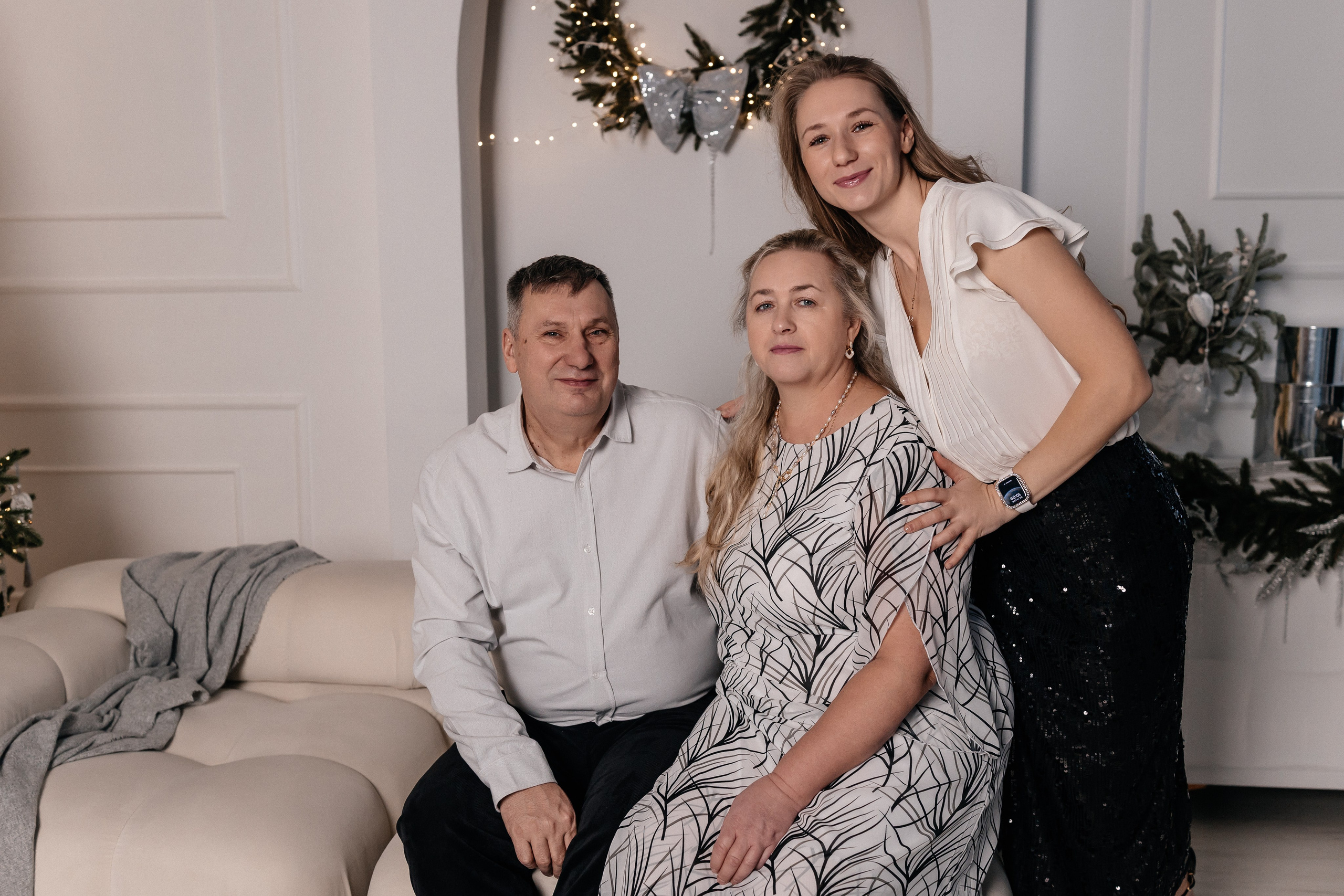 Новогодняя. Семейный фотограф Минск Усова Ольга