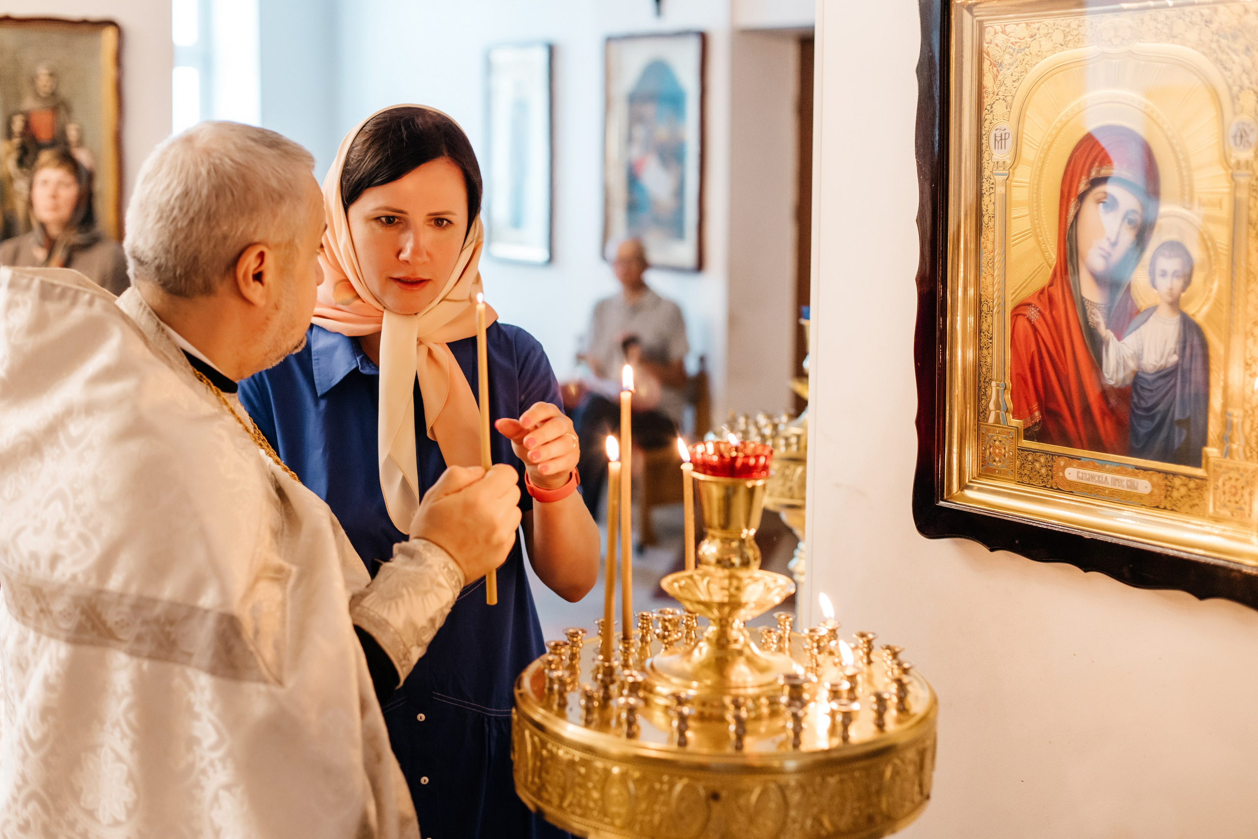 Крещение Андрея. Церковь Преображения Господня. Фотограф ВИКА МЕДУЗА