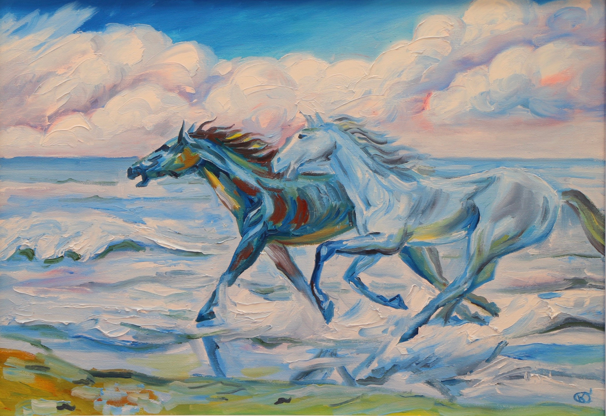 Животные. Продажа картин маслом на холсте в г. Ялта