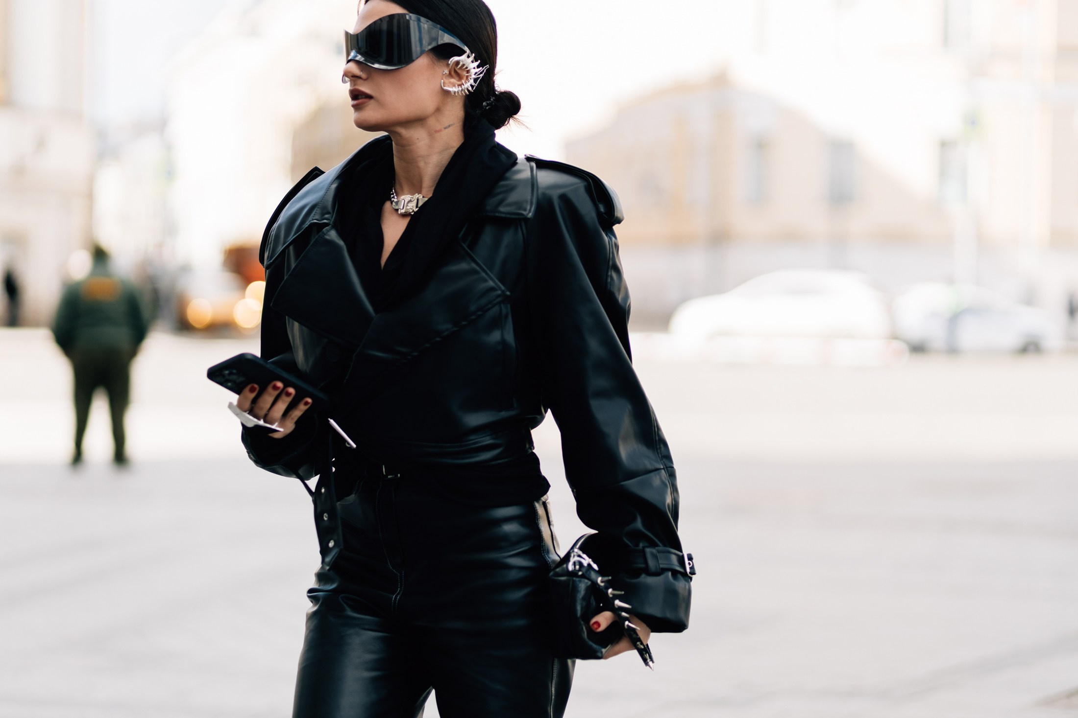 Moscow Fashion Week Streetstyle Day 4. Shami Pezhonov Photography