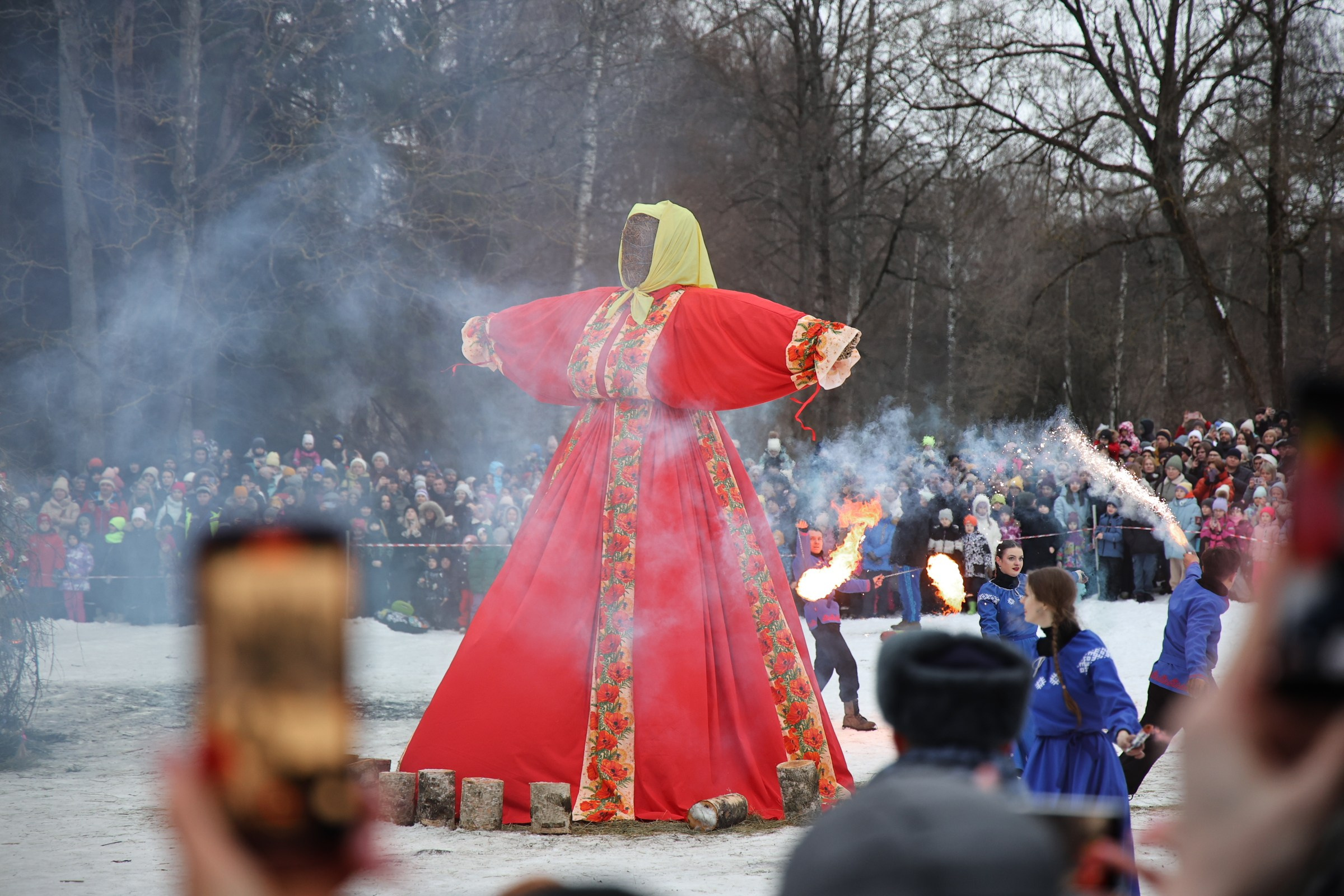 Широкая Масленица ГМЗ Павловск. Фотограф Валерий Сабрам