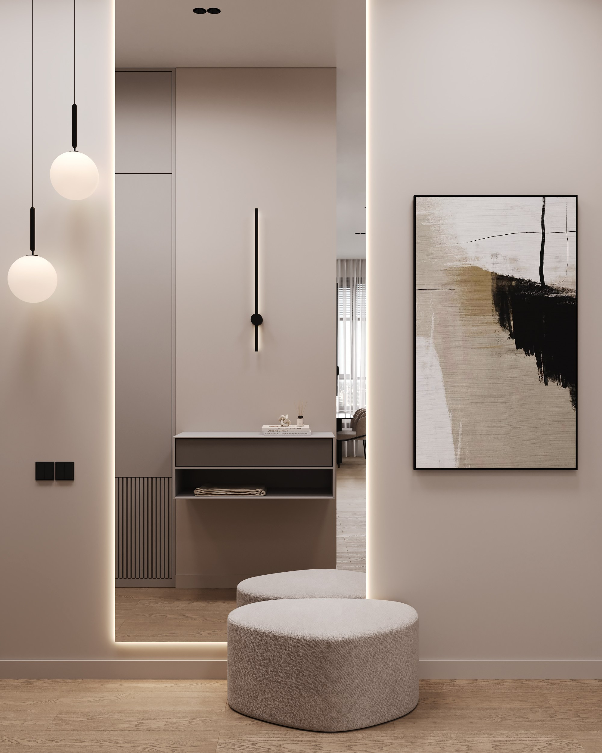 Zolotorozhsky. Дизайн интерьера | 3D визуализация | Миланская Марина