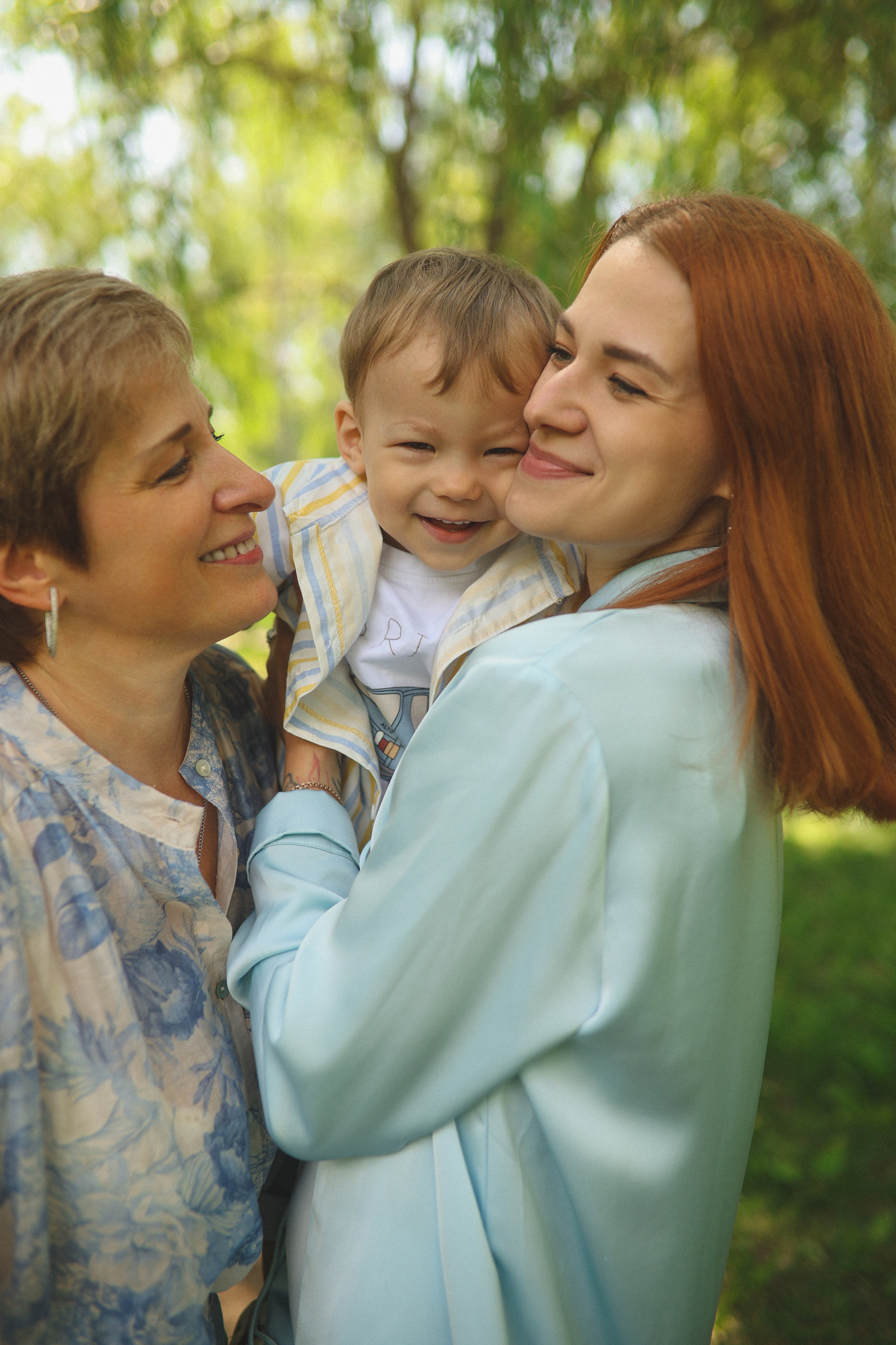 Семья Даши, Марка и Татьяны. Фотограф Самара Лена Мандарин