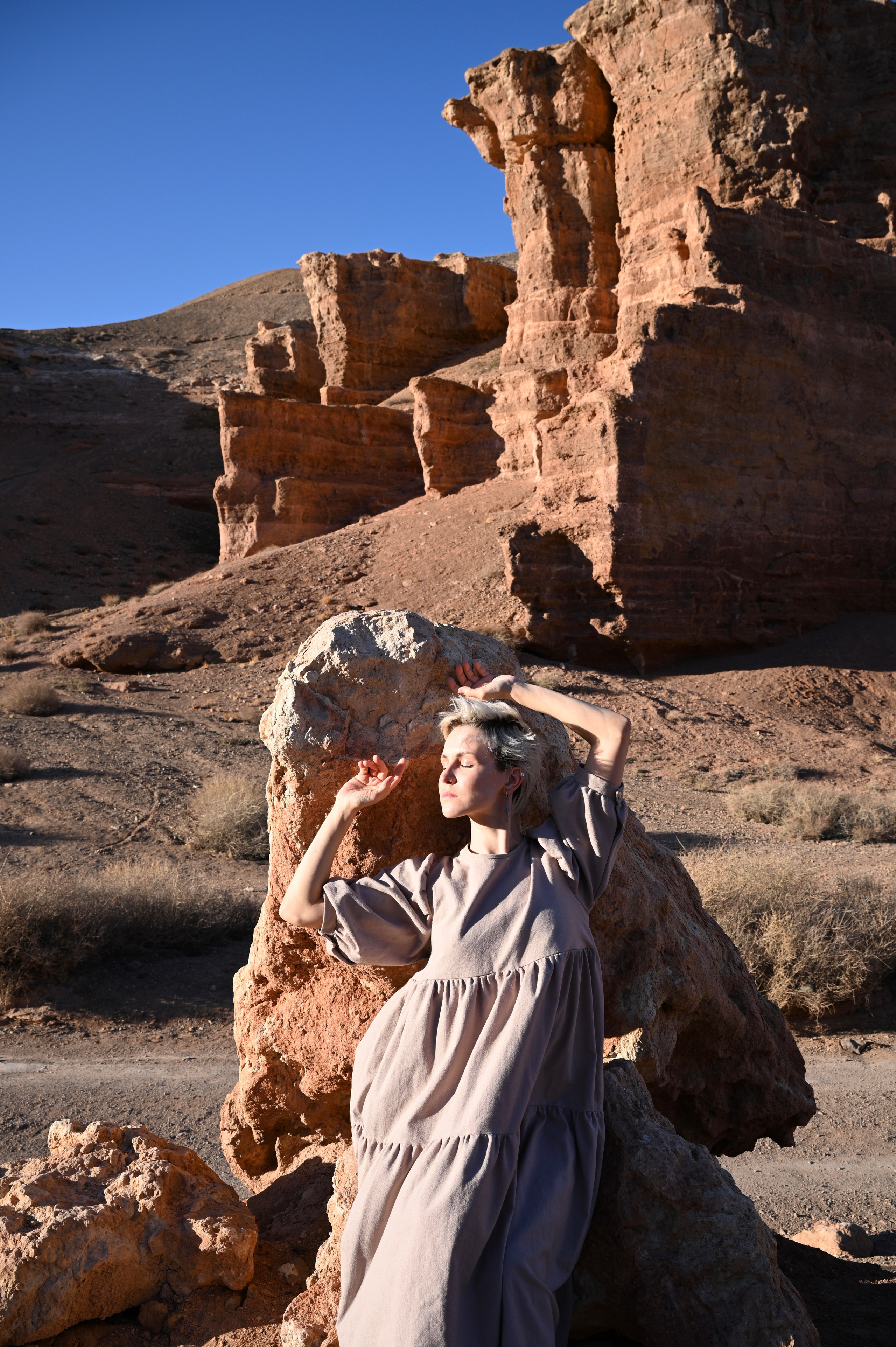 Элина. Чарынский каньон. Анна Новосельцева. Индивидуальные фотосессии в Москве и М.О