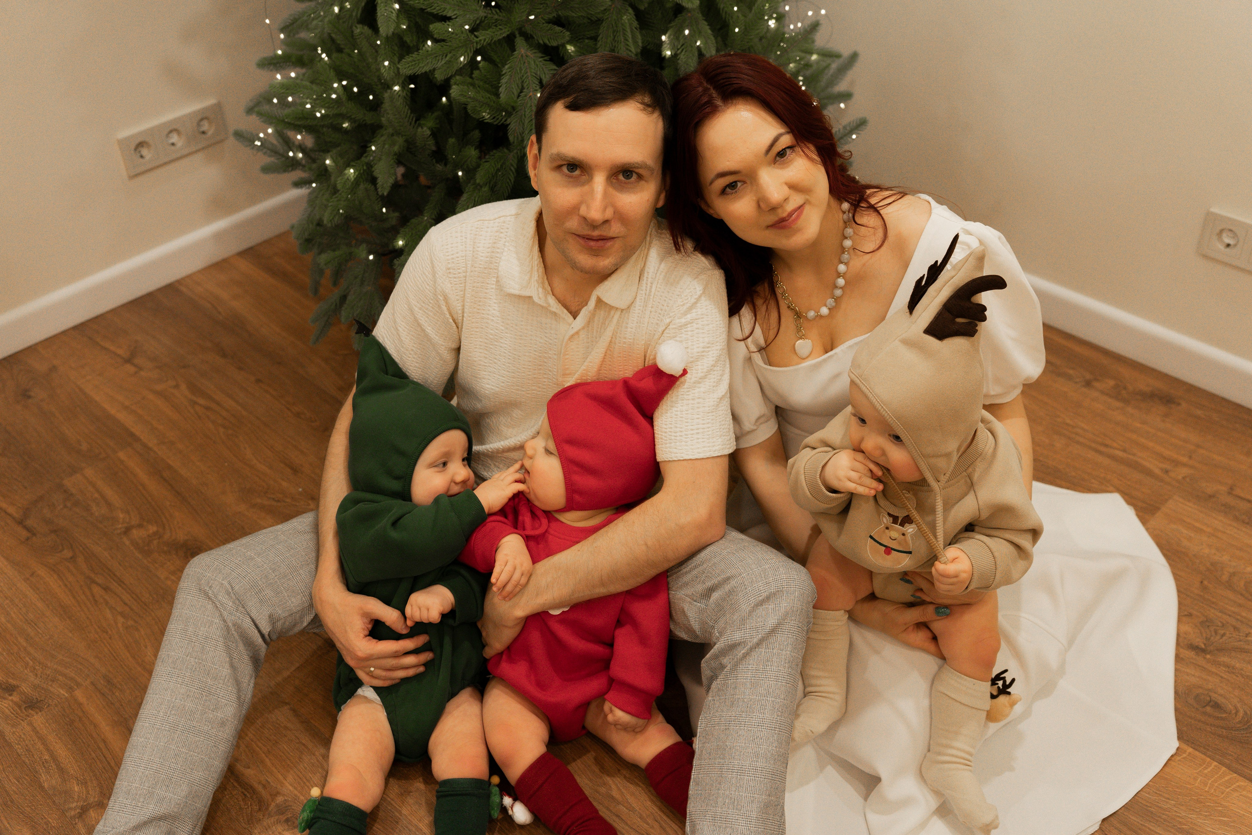 Новогодние тройняшки. Главная