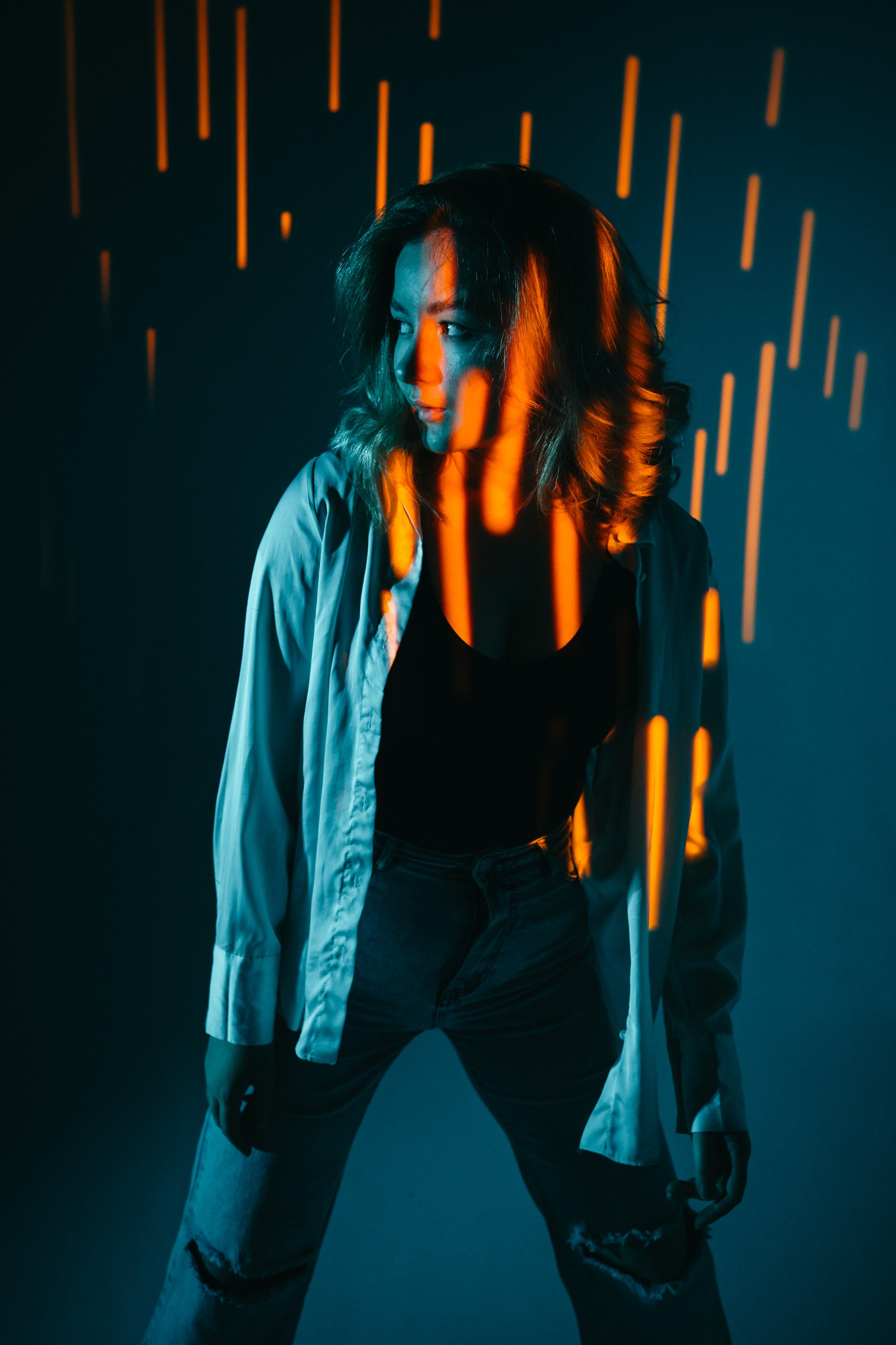 Цветной свет. Наталья. Фотограф Яна Савина