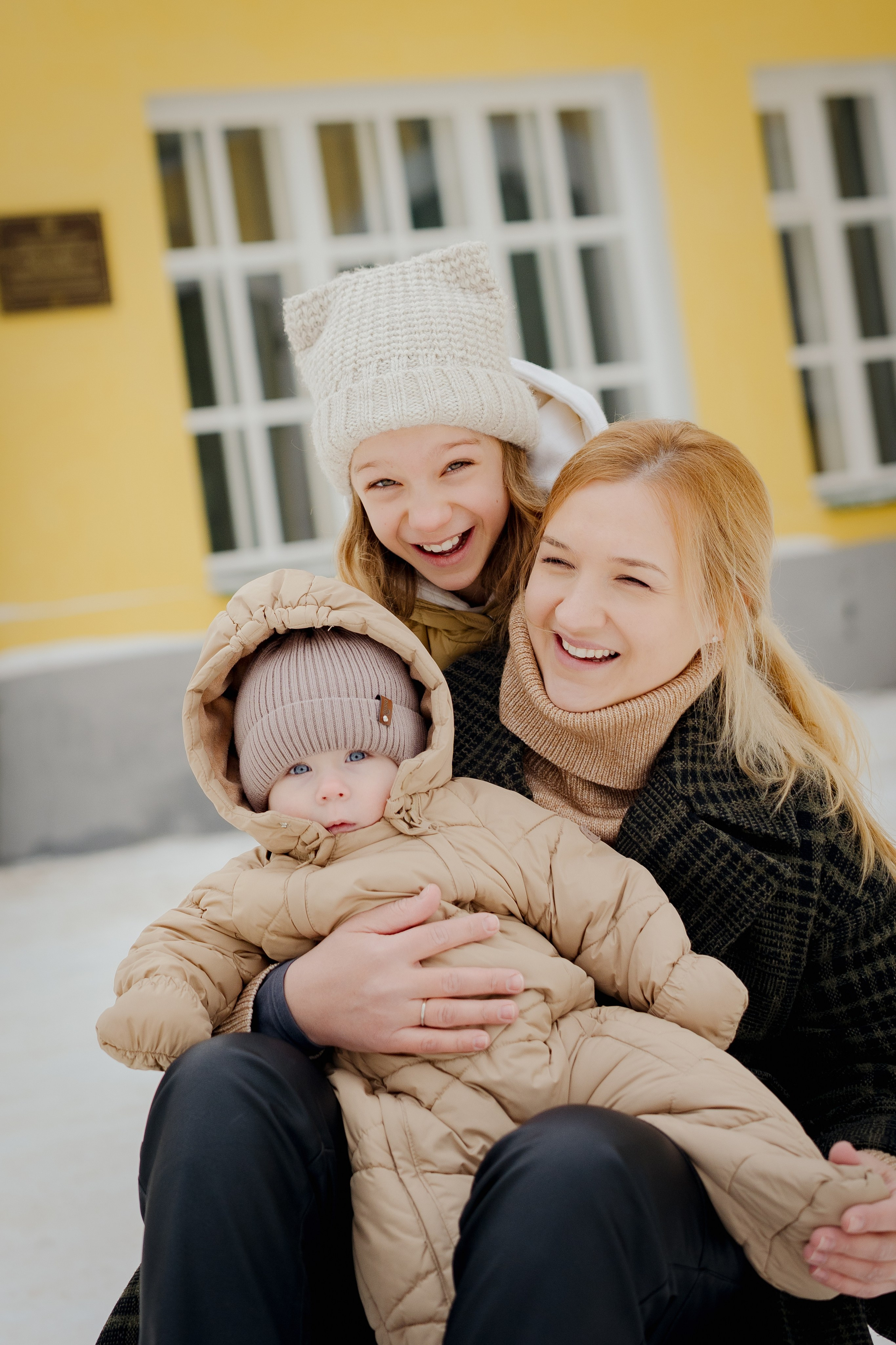 Катерина и дочери. Портретный и семейный фотограф в Москве/Видное