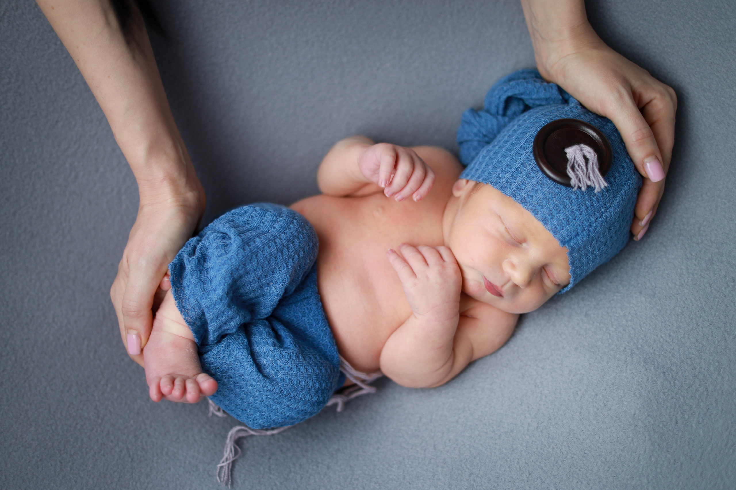 Ньюборн съёмка в студии. Семейный и Детский фотограф в Краснодаре Дарья Насаченко