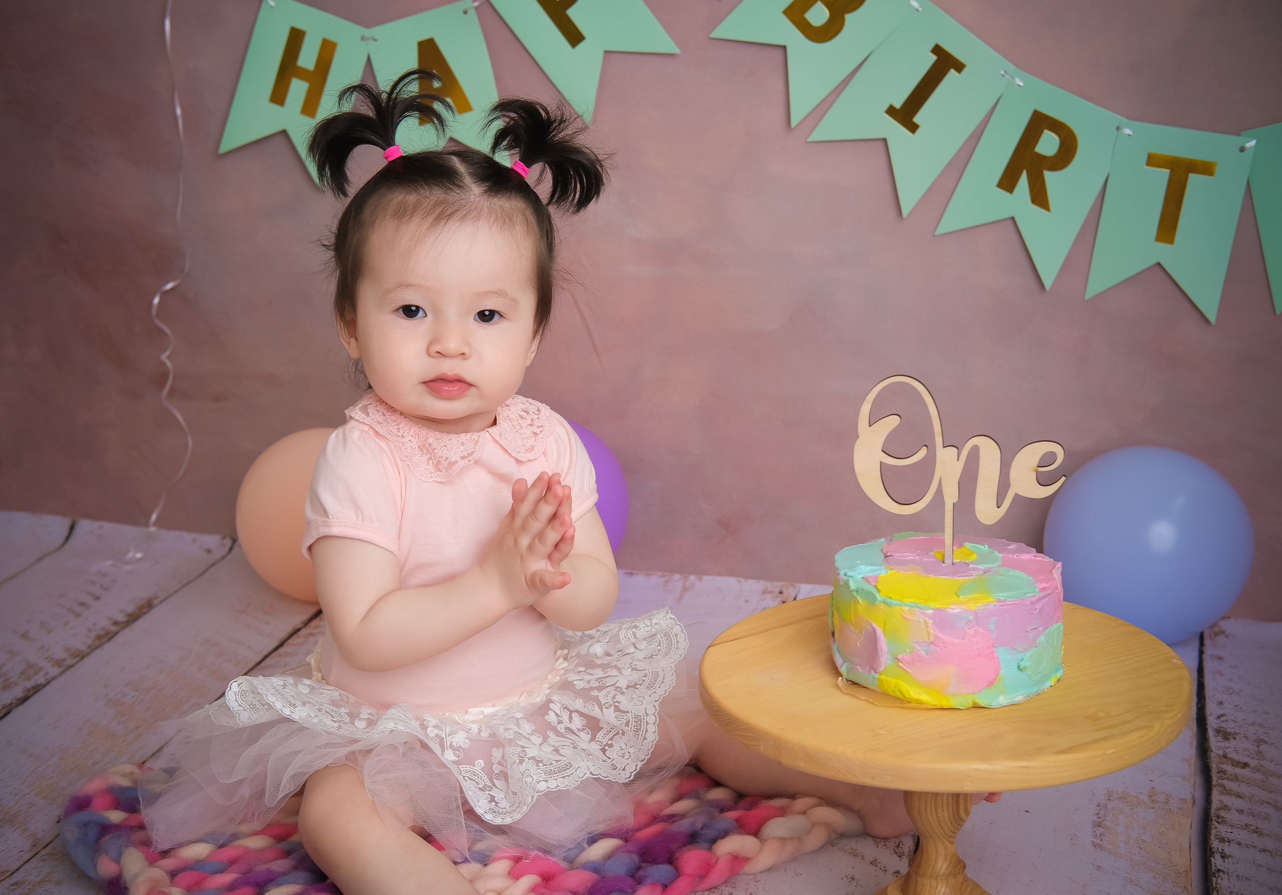 Годовасики. Семейный фотограф и фото новорождённых в Астрахани Надежда Турченко