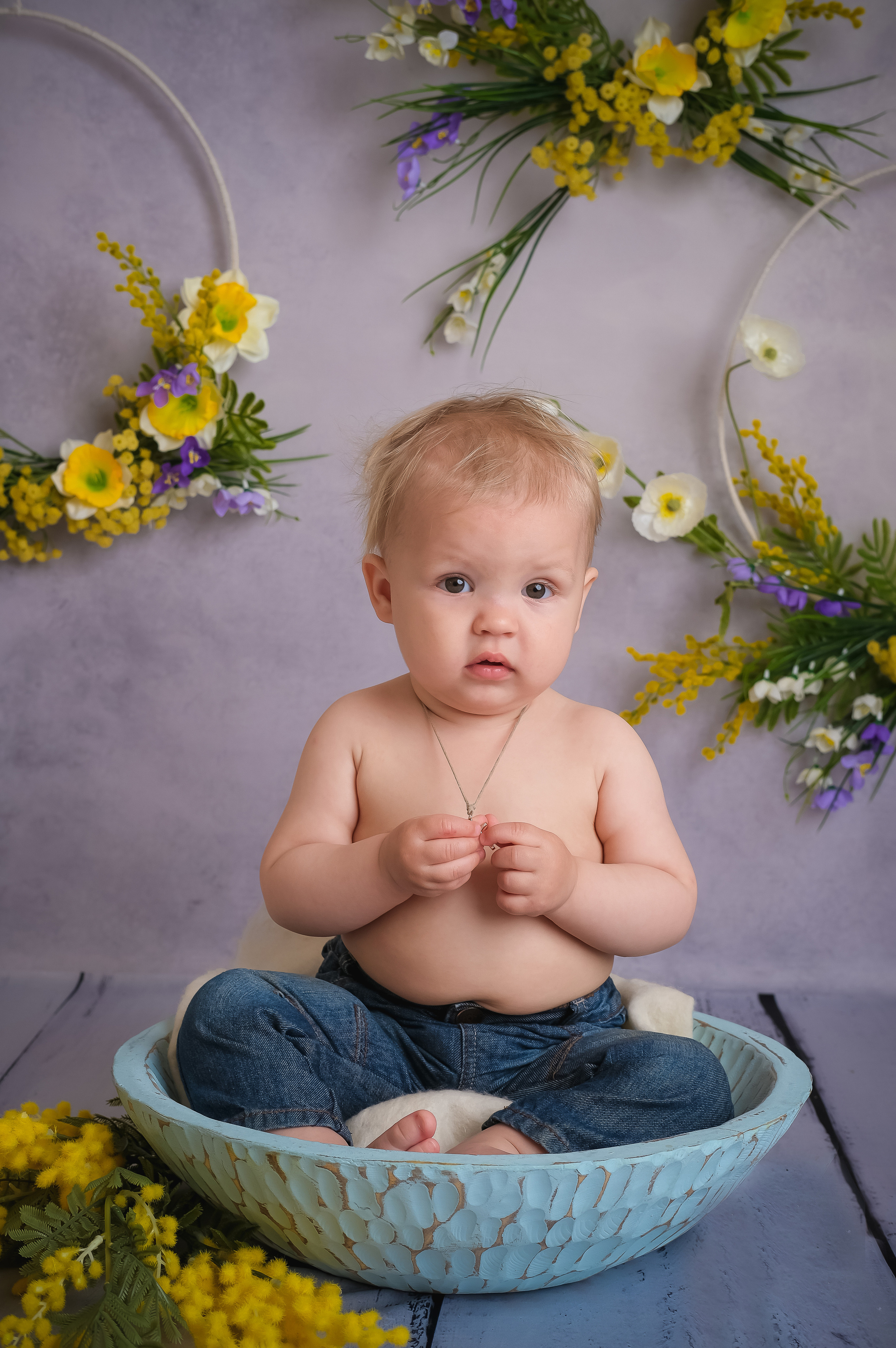 Годовасики. Семейный фотограф и фото новорождённых в Астрахани Надежда Турченко