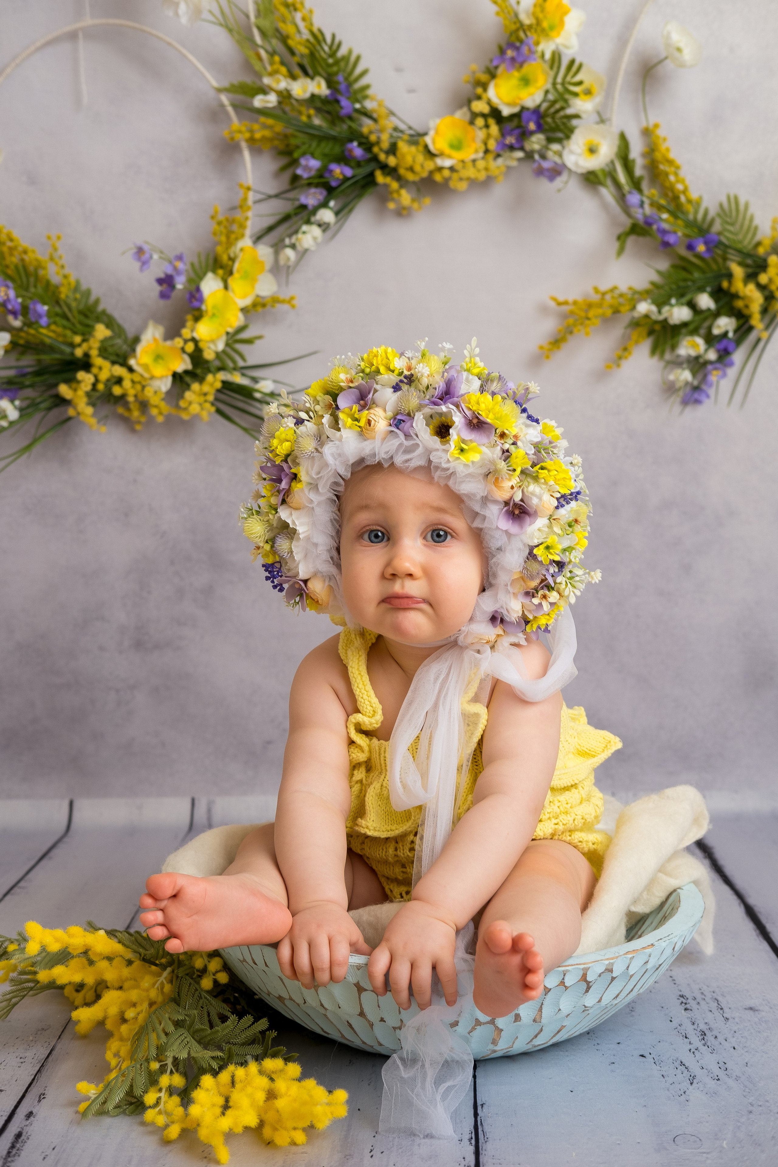 Годовасики. Семейный фотограф и фото новорождённых в Астрахани Надежда Турченко