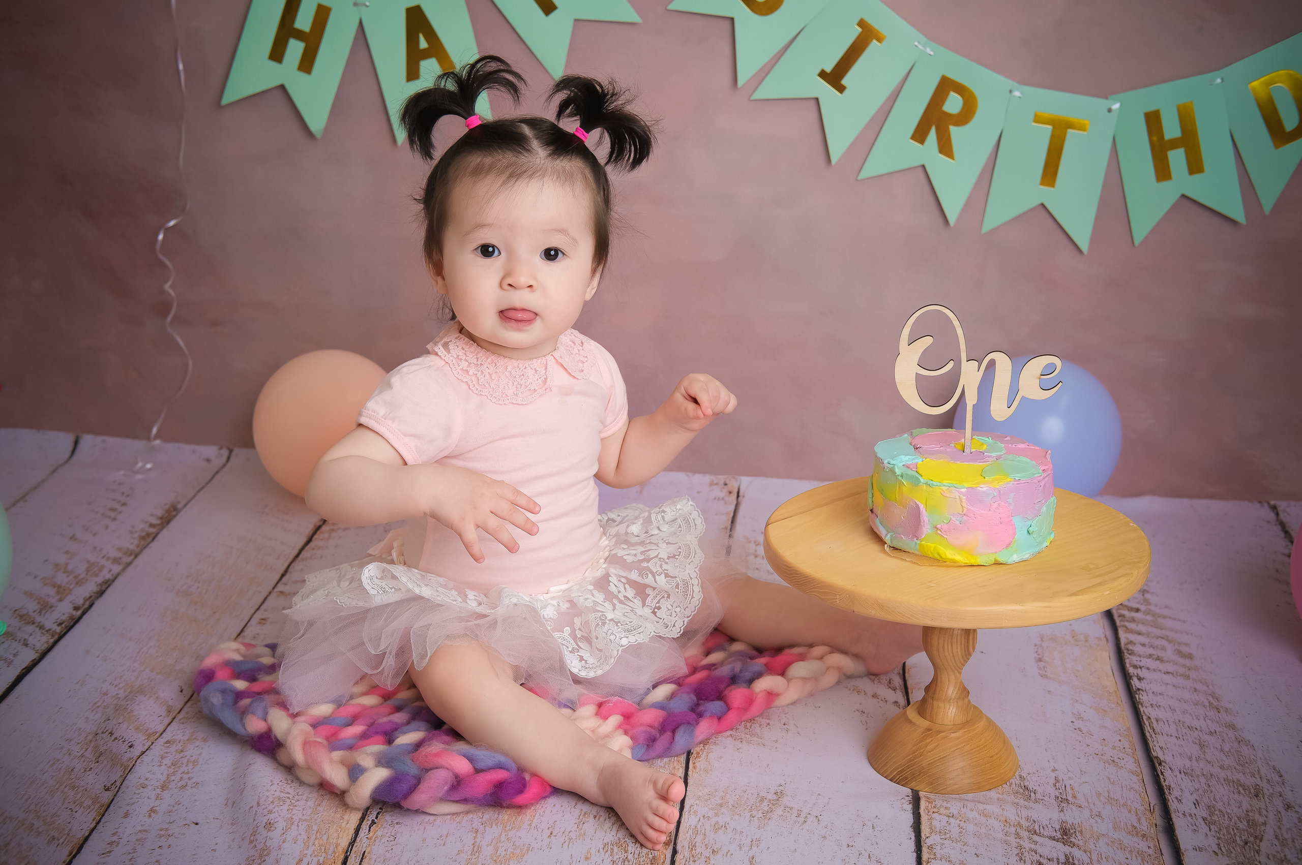 Годовасики. Семейный фотограф и фото новорождённых в Астрахани Надежда Турченко