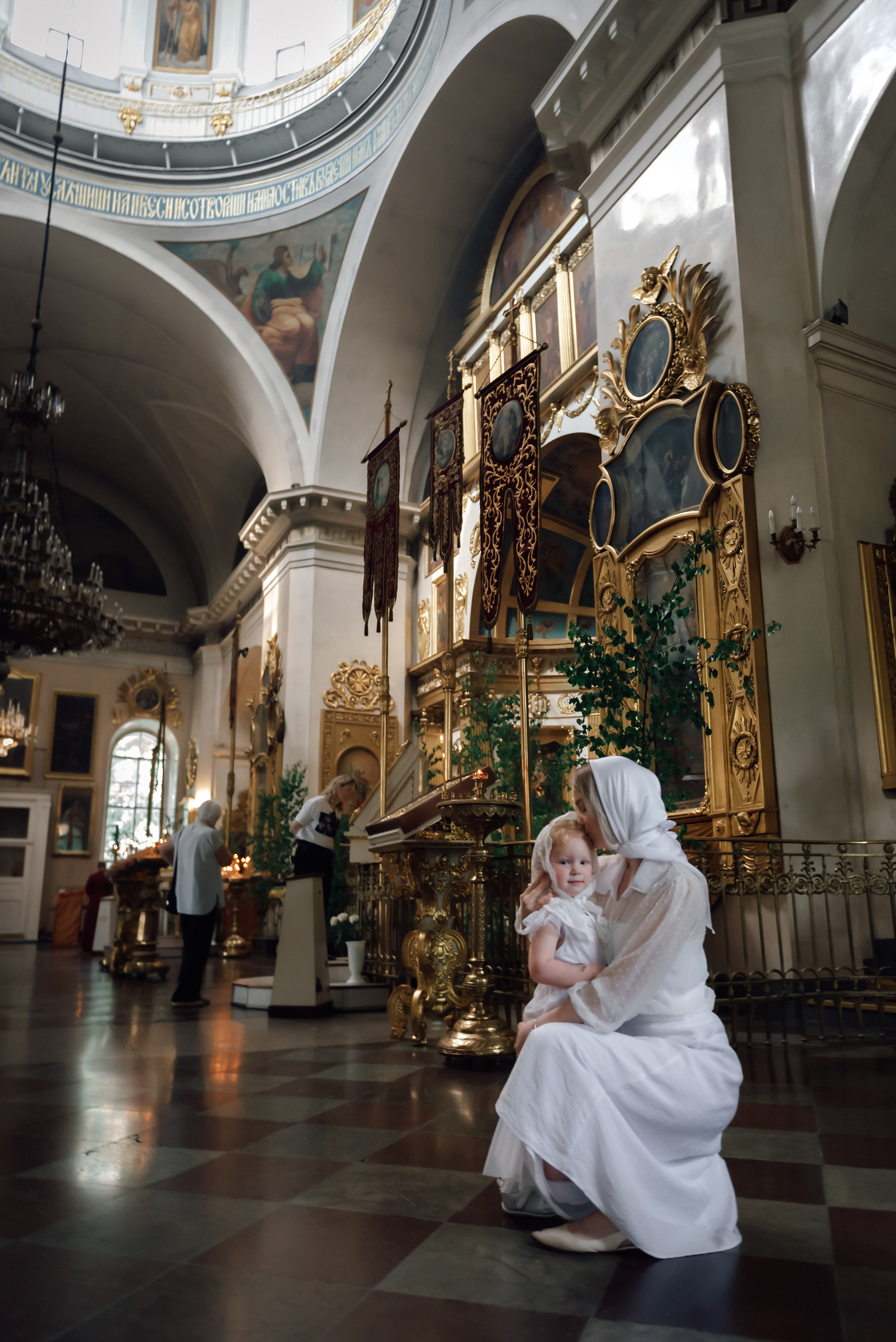 Крещение Льва. Свадебный фотограф в Санкт-Петербурге