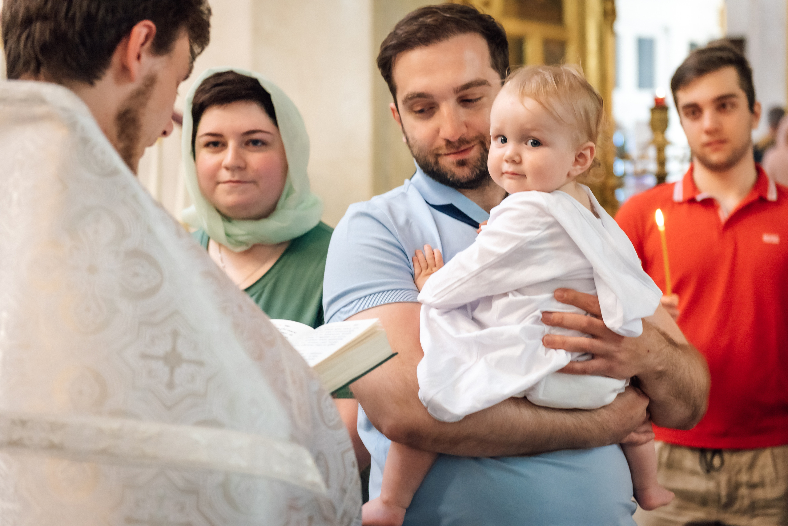 Крещение Льва. Свадебный фотограф в Санкт-Петербурге
